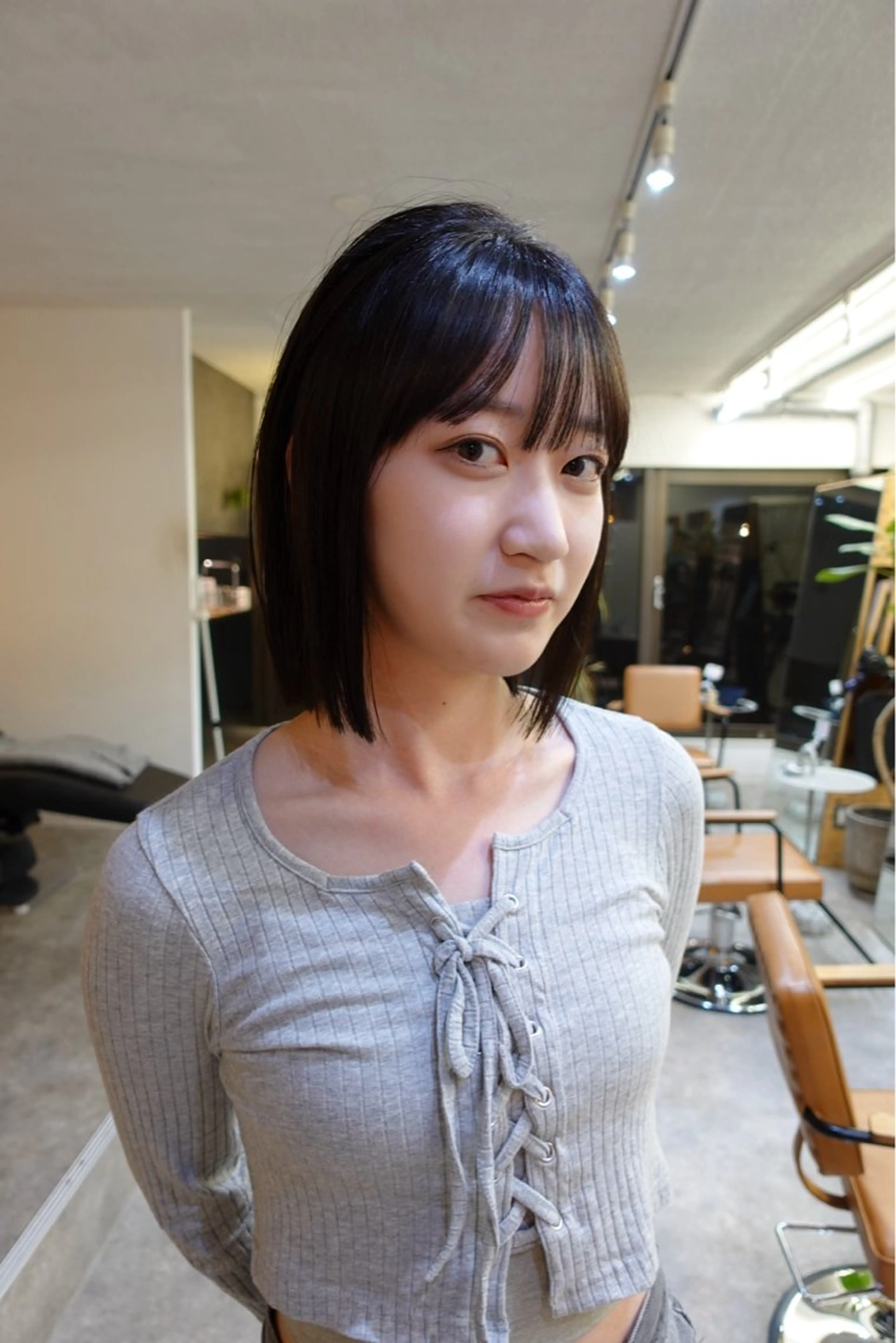 カラー 縮毛矯正 Rinka‪☀️ /Henriettaのヘアスタイル