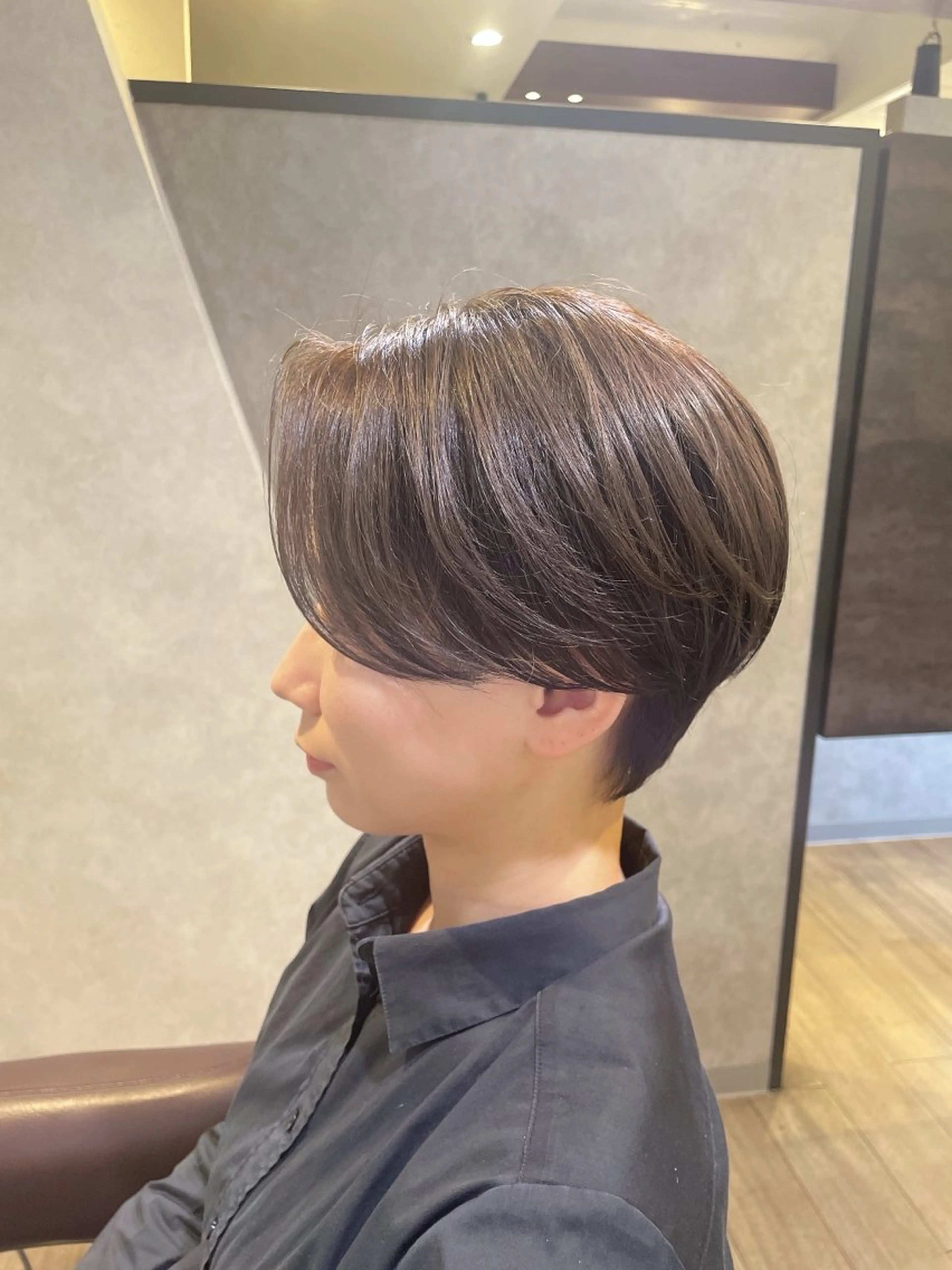 ショート カラー ハンサムショート ショートヘア ショートヘア特化/ 貴田沙知のヘアスタイル