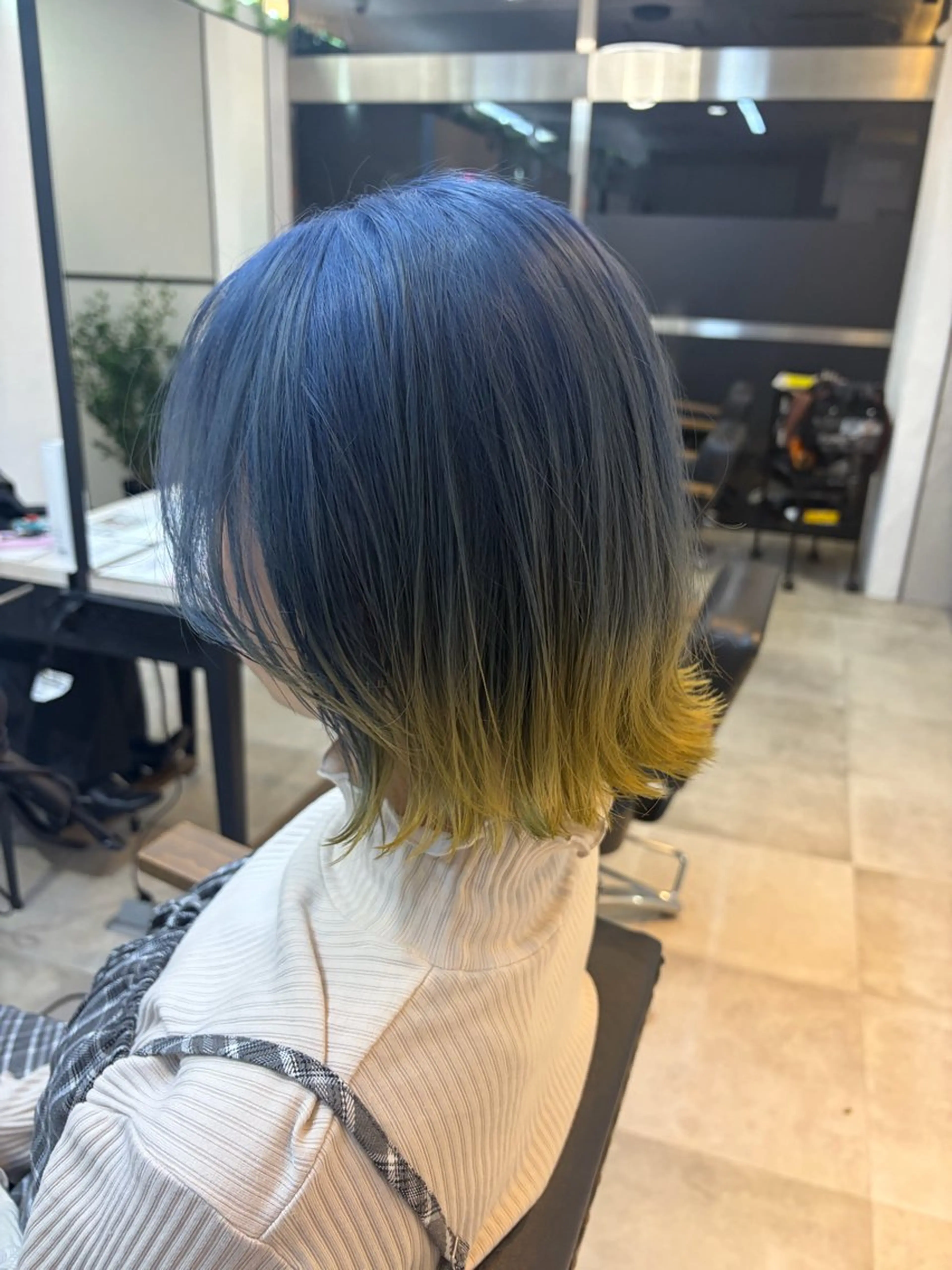 ミディアム カラー 🥀韓国ヘア🥀 宮津真菜のヘアスタイル