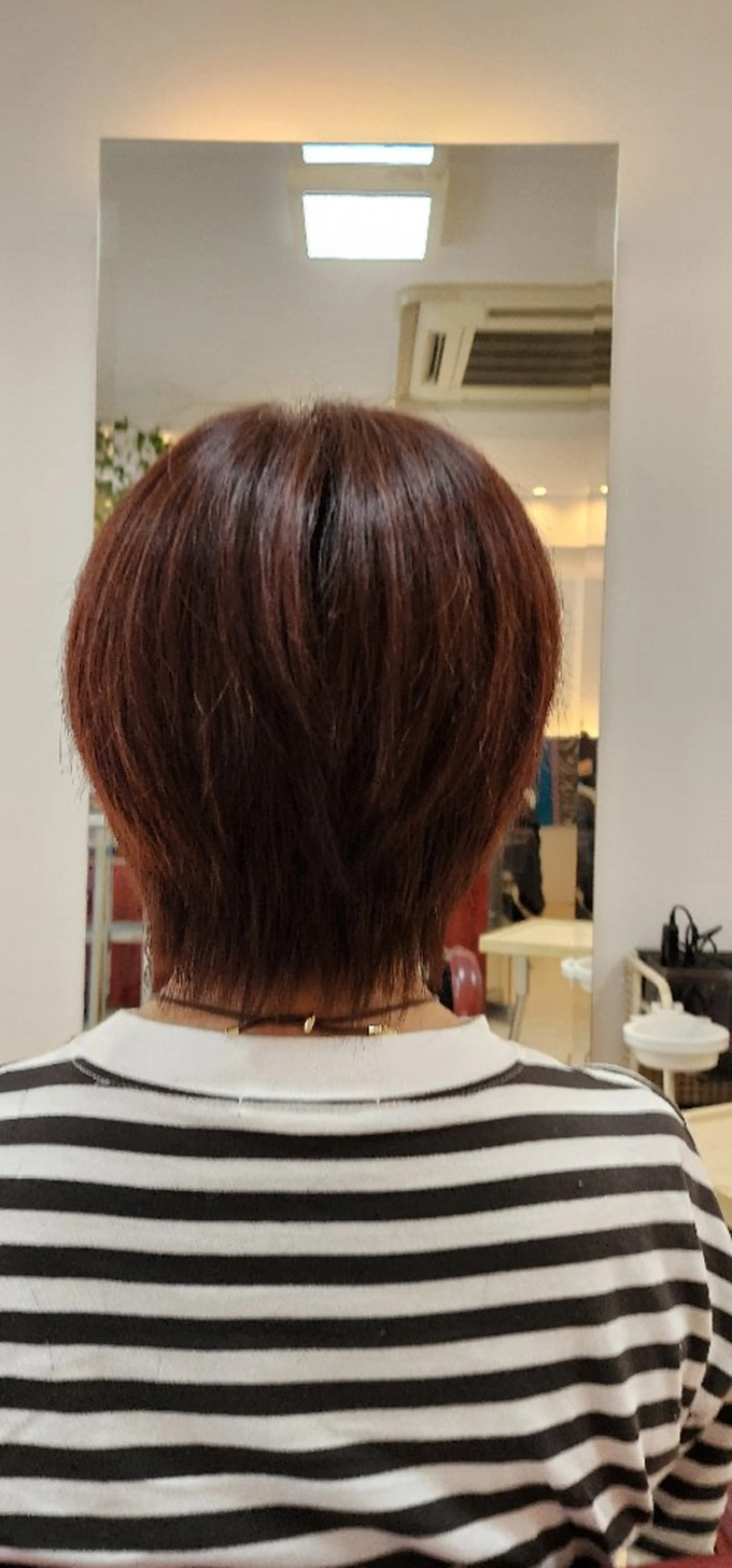 ミディアム カラー hairmake Juinのヘアスタイル