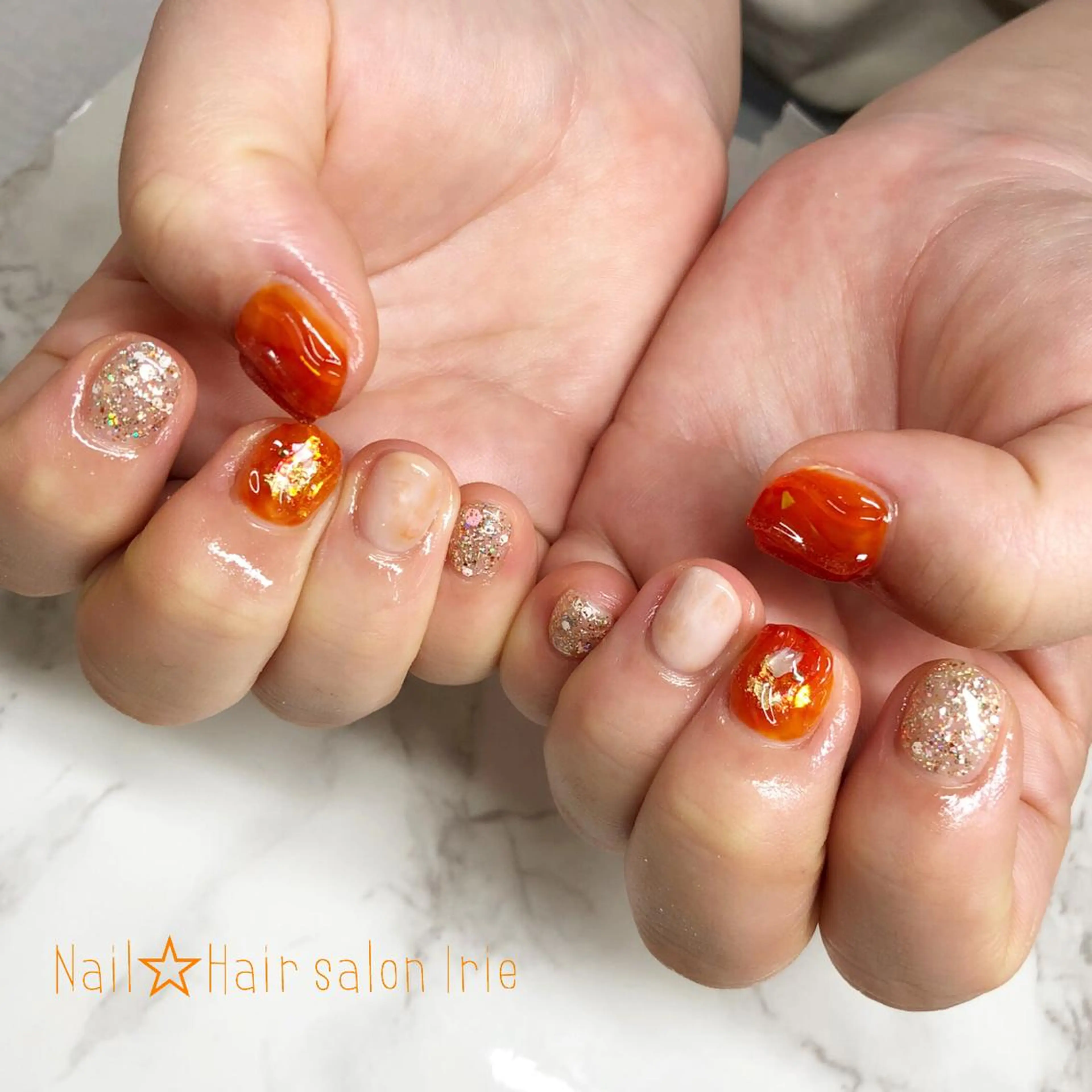 ネイル 與儀 知佳のネイルデザイン