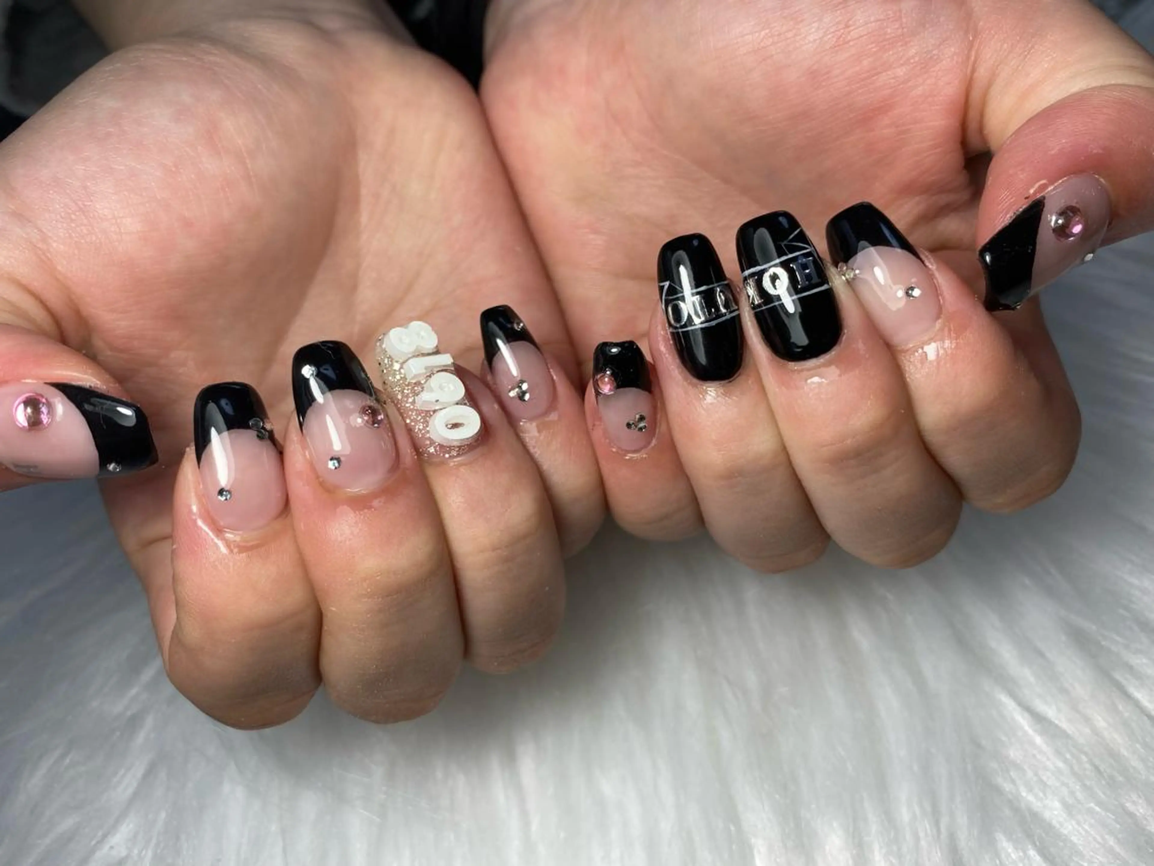 ネイル ハンドネイル Mana‪ ‪·͜· ❤︎‬のネイルデザイン