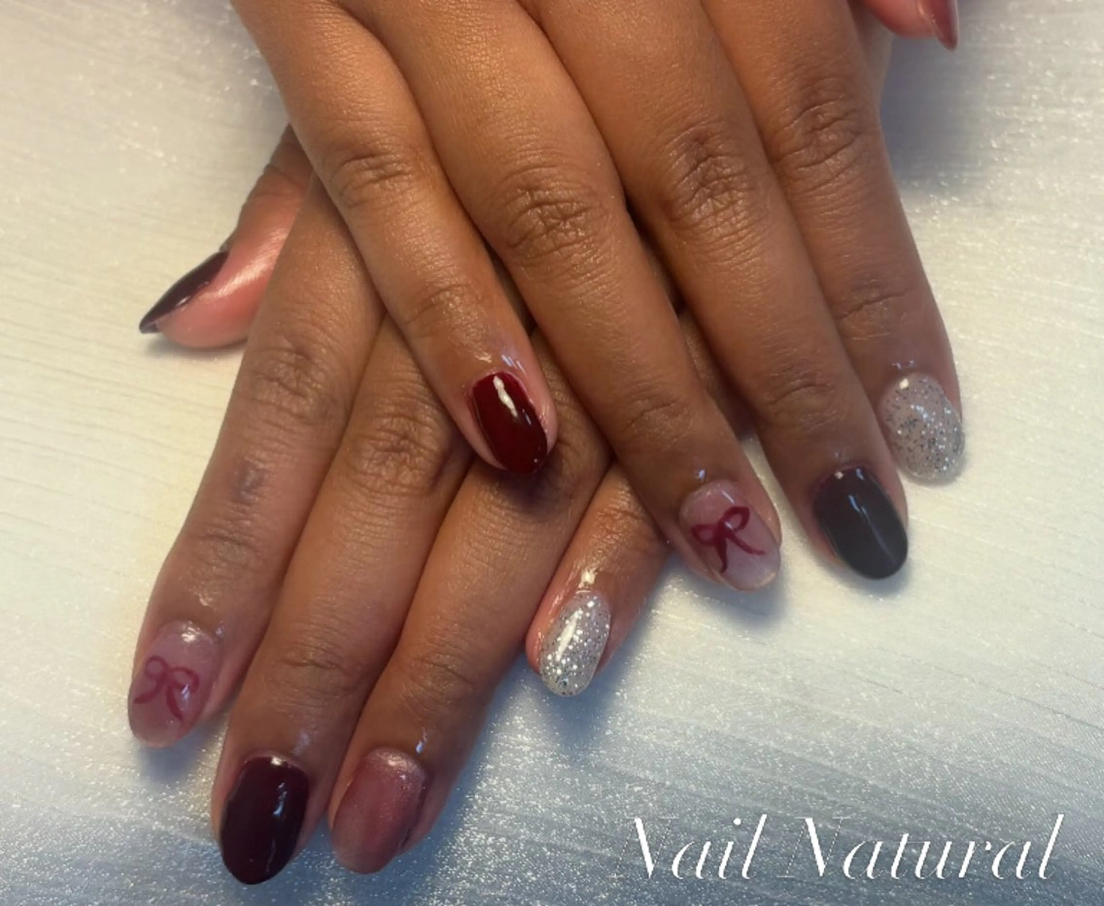 ネイル 持ち込み 春ネイル ハンドネイル Nail salon Natulalのネイルデザイン