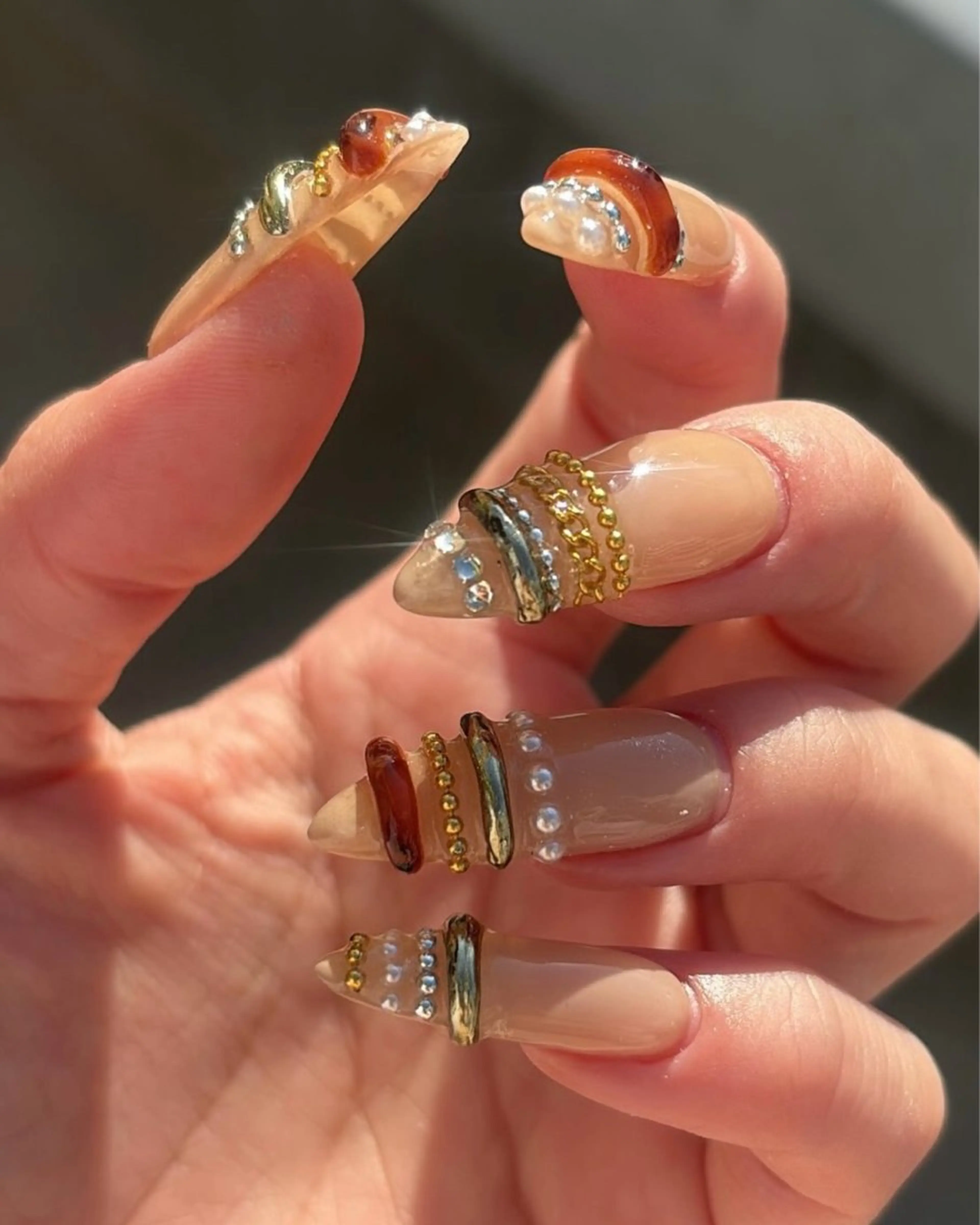 ネイル ハンドネイル 川畑 朱華のネイルデザイン