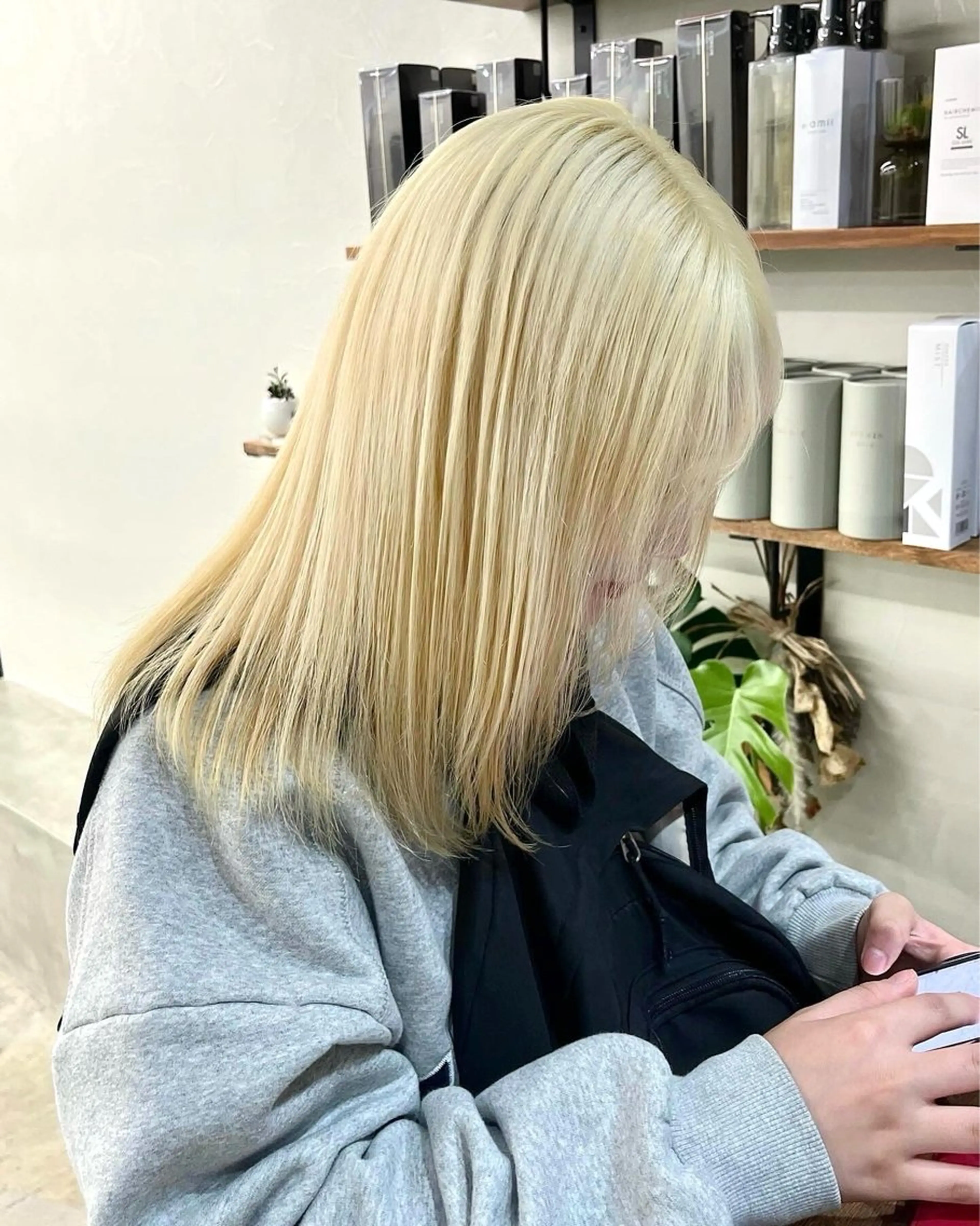 セミロング 似合わせ/美髪カラー /カンナのヘアスタイル