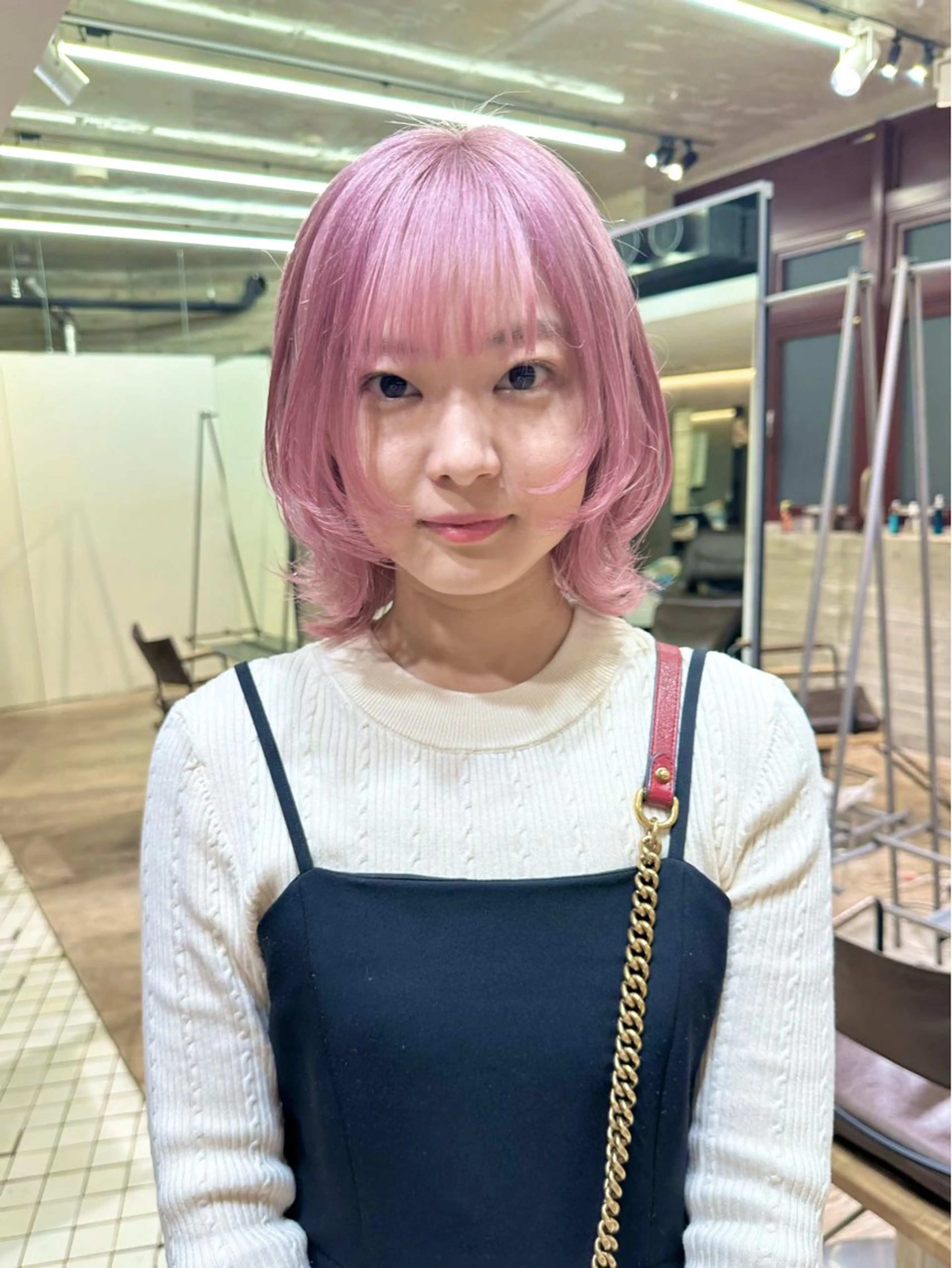 ショート カラー ヘアカラー トリートメント ヘッドスパ ヘアセット kai .のヘアスタイル