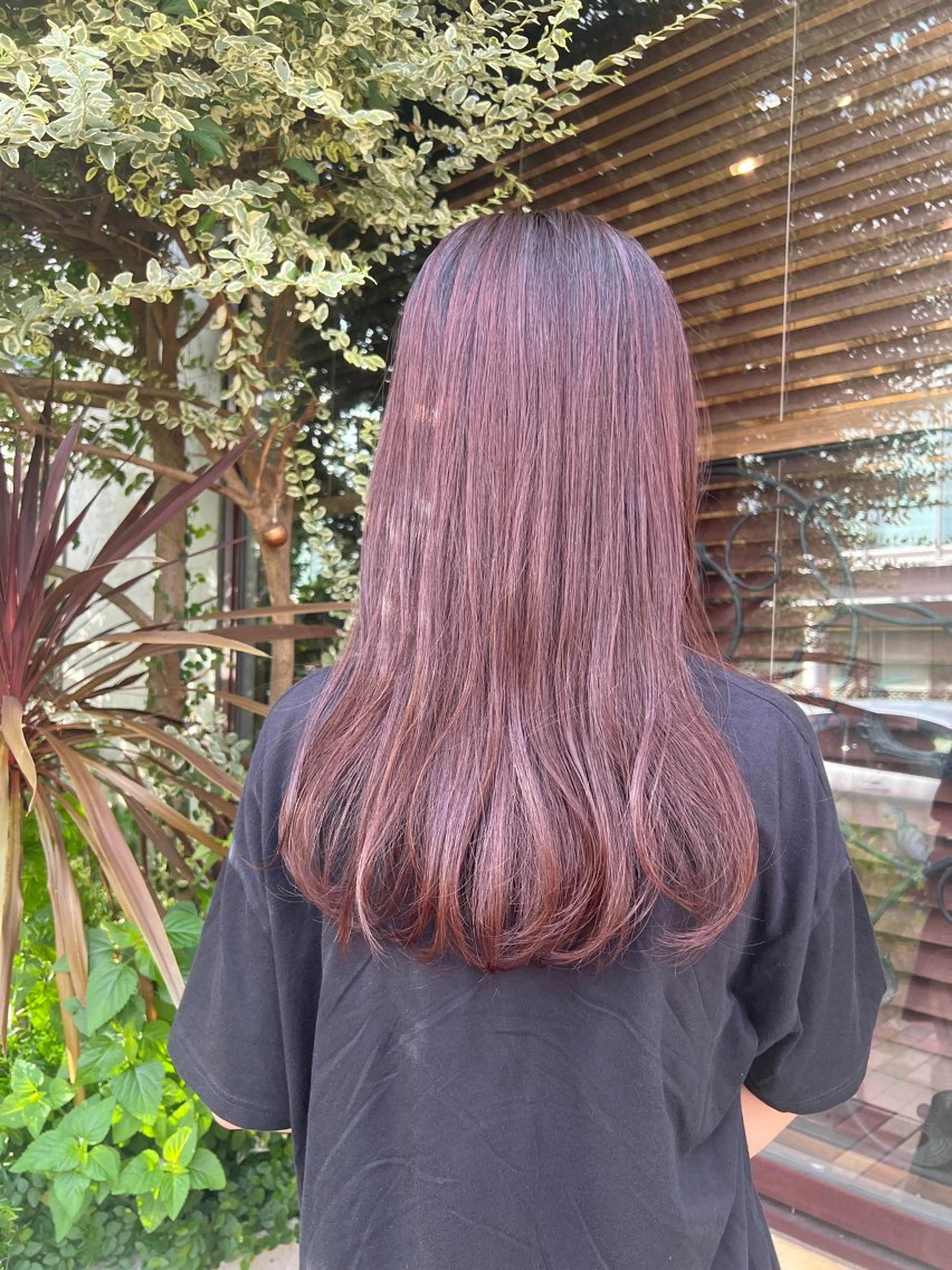 ロング カラー 💜にしむら みく💜のヘアスタイル