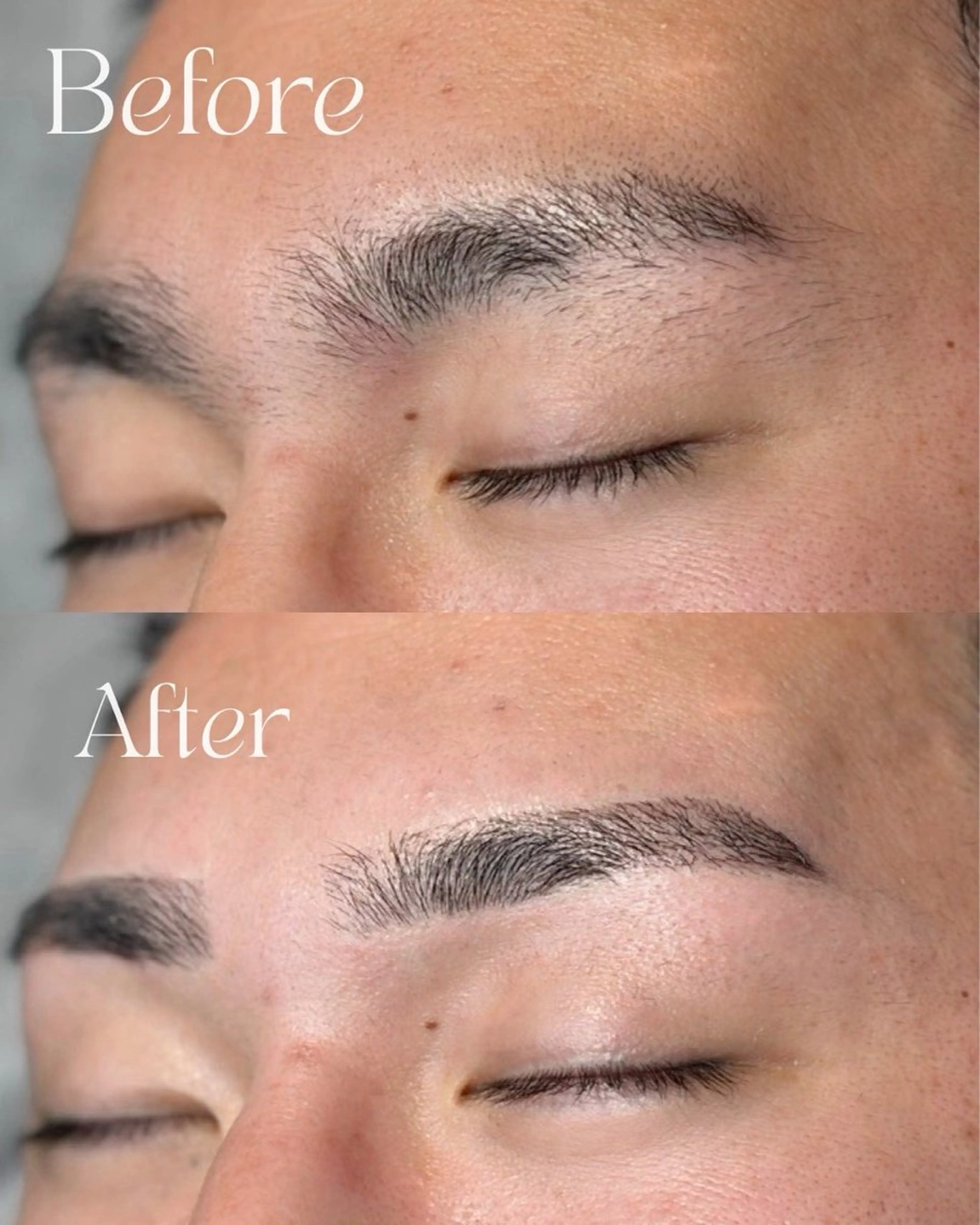 メンズ アイブロウ 16° SAKI🎀のマツエク・マツパデザイン