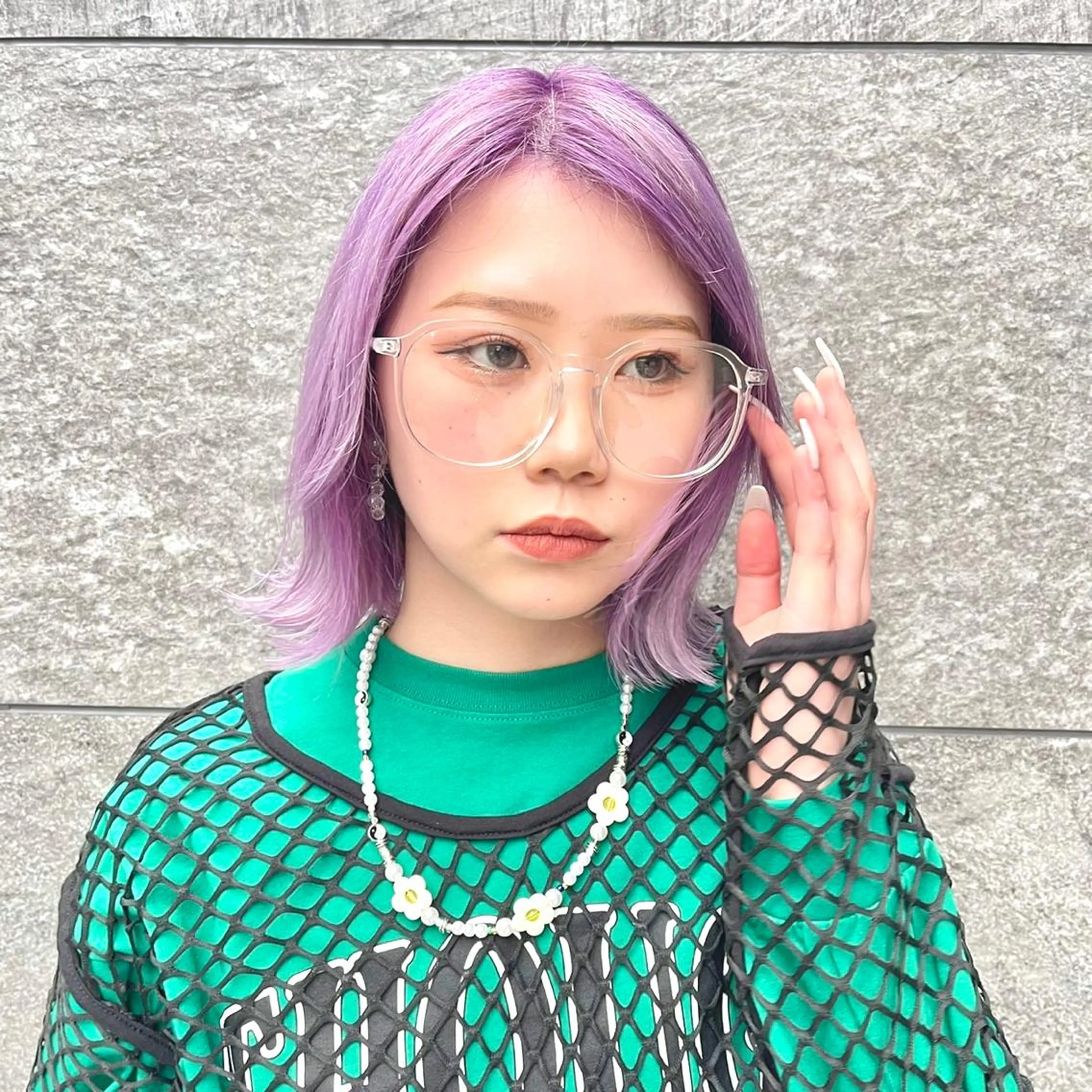 ミディアム カラー ヘアカラー ブリーチカラー特化 U-topia小島のヘアスタイル