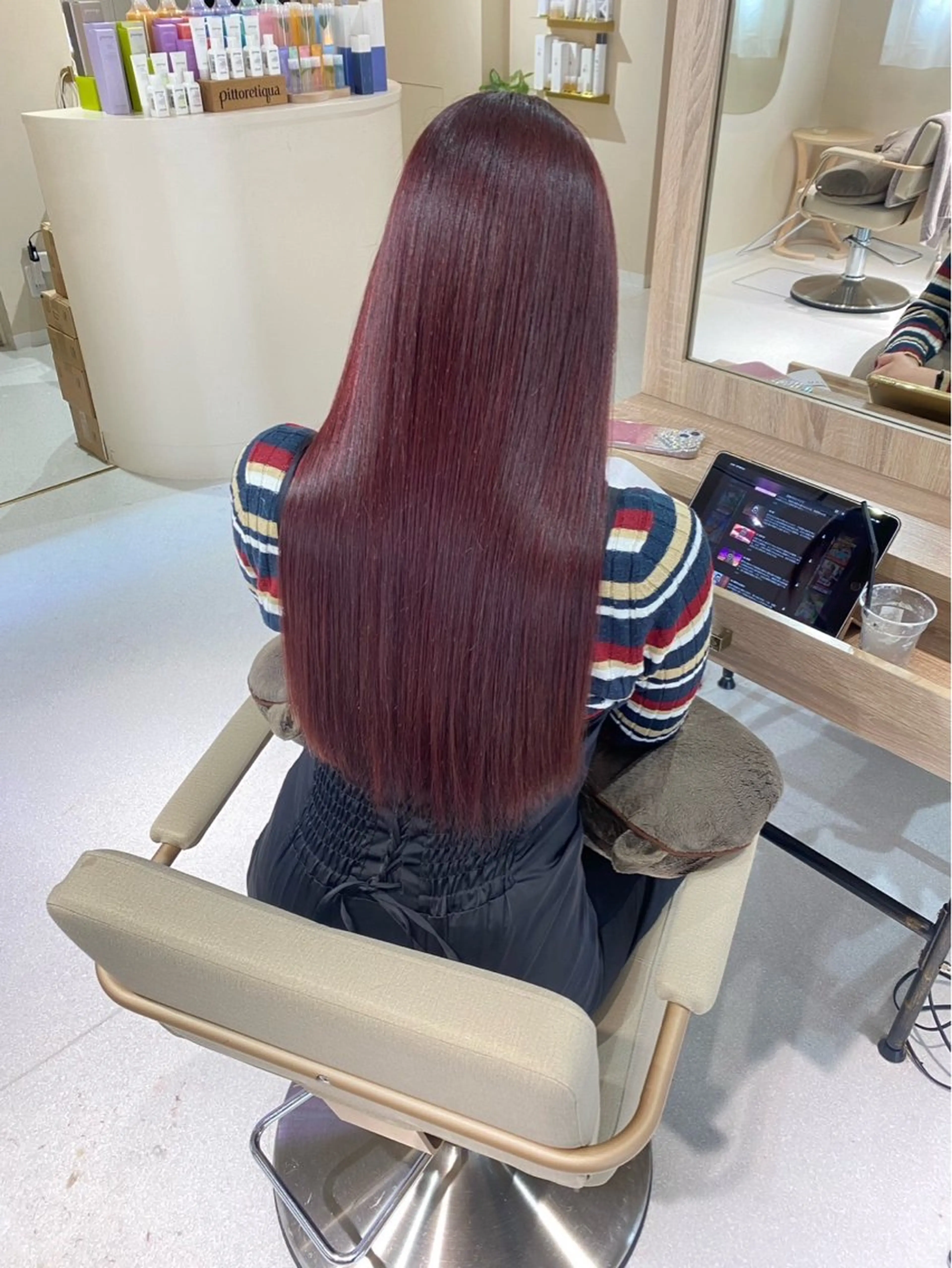 ロング カラー MIL 心斎橋【髪質改善/ブリーチ/ハイトーン/透明感】所属・心斎橋美容師 🎀mitsukiのヘアスタイル