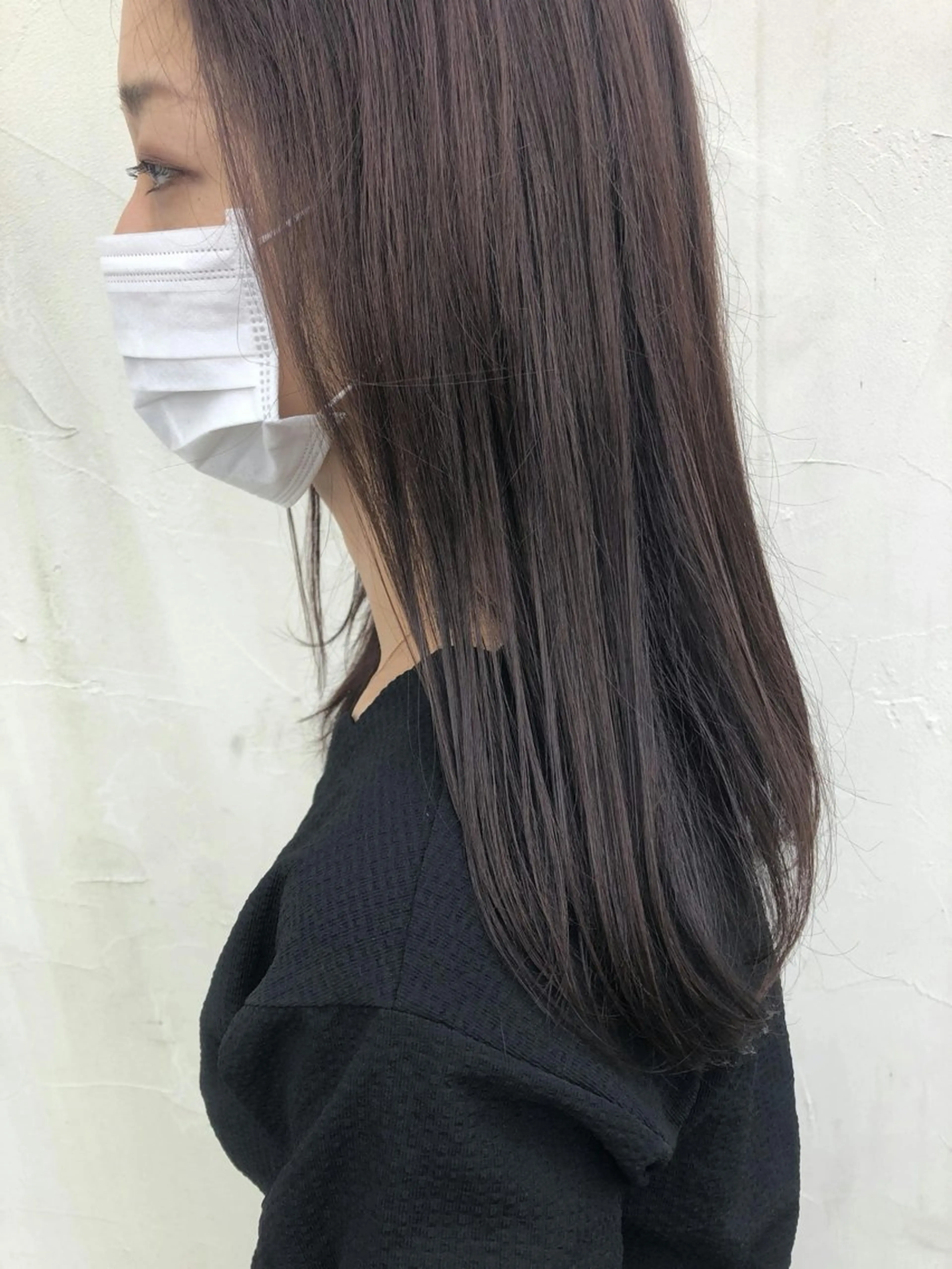 カラー ルプラボウ ふくい きなりのヘアスタイル