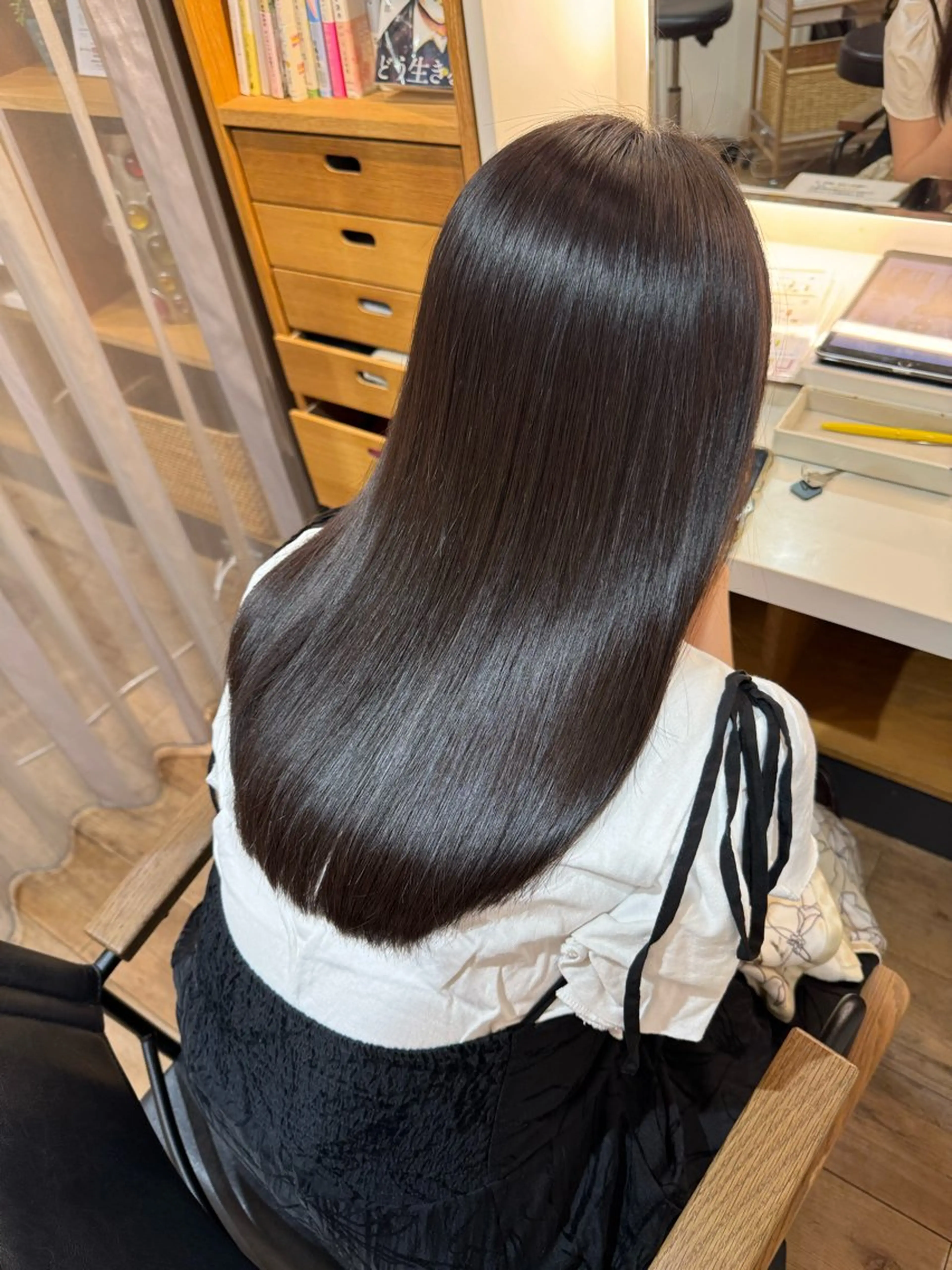 セミロング ヘアカラー トリートメント 美髪/髪質改善 川口凌弥のヘアスタイル