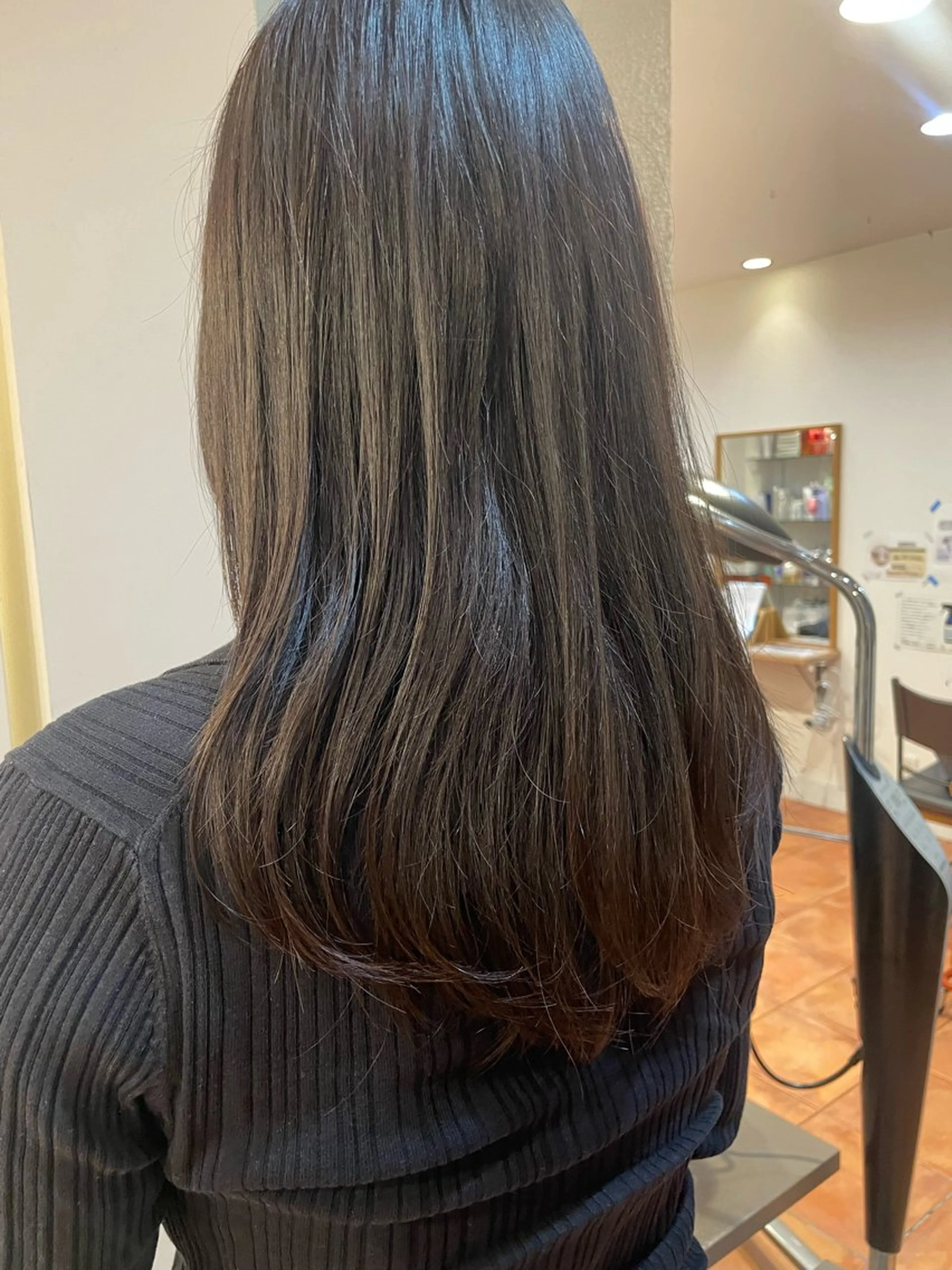 ロング 坂元 心愛のヘアスタイル