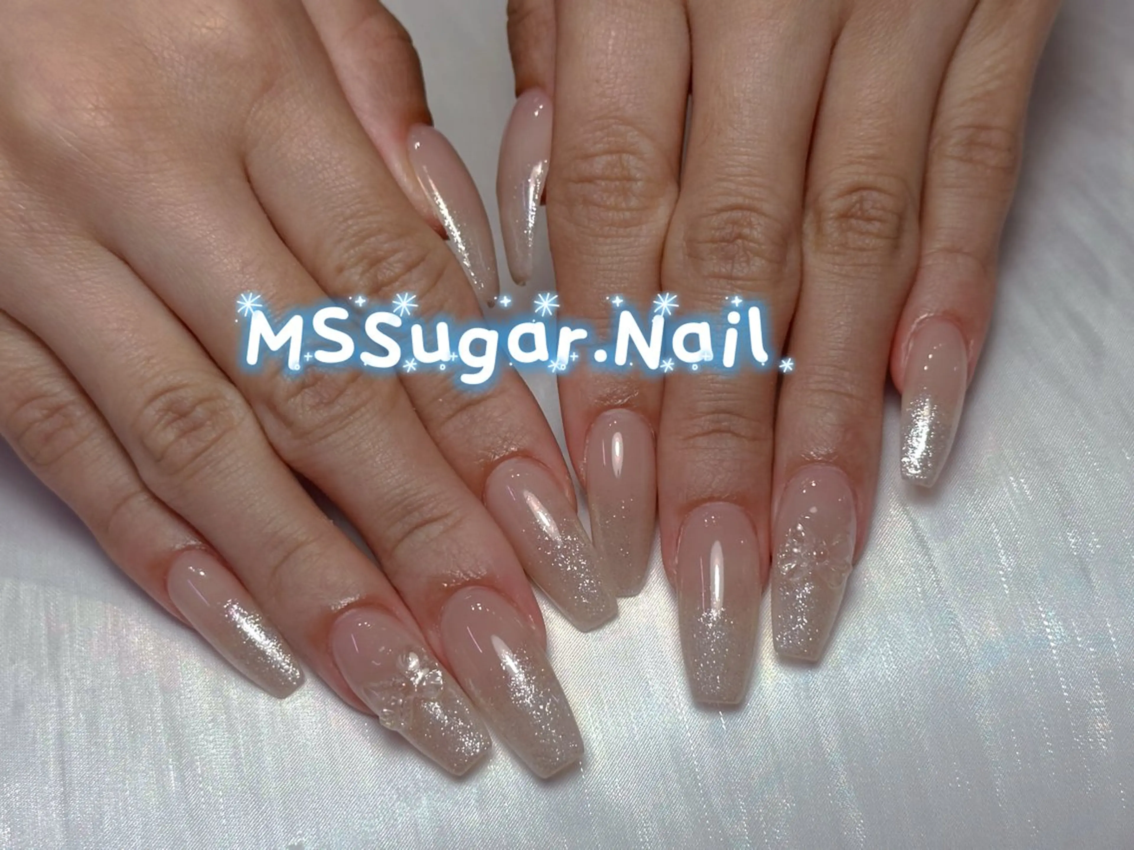ネイル ハロウィン ロングネイル マグネットネイル スカルプネイル ネイルチップ MSSugar Nailのネイルデザイン