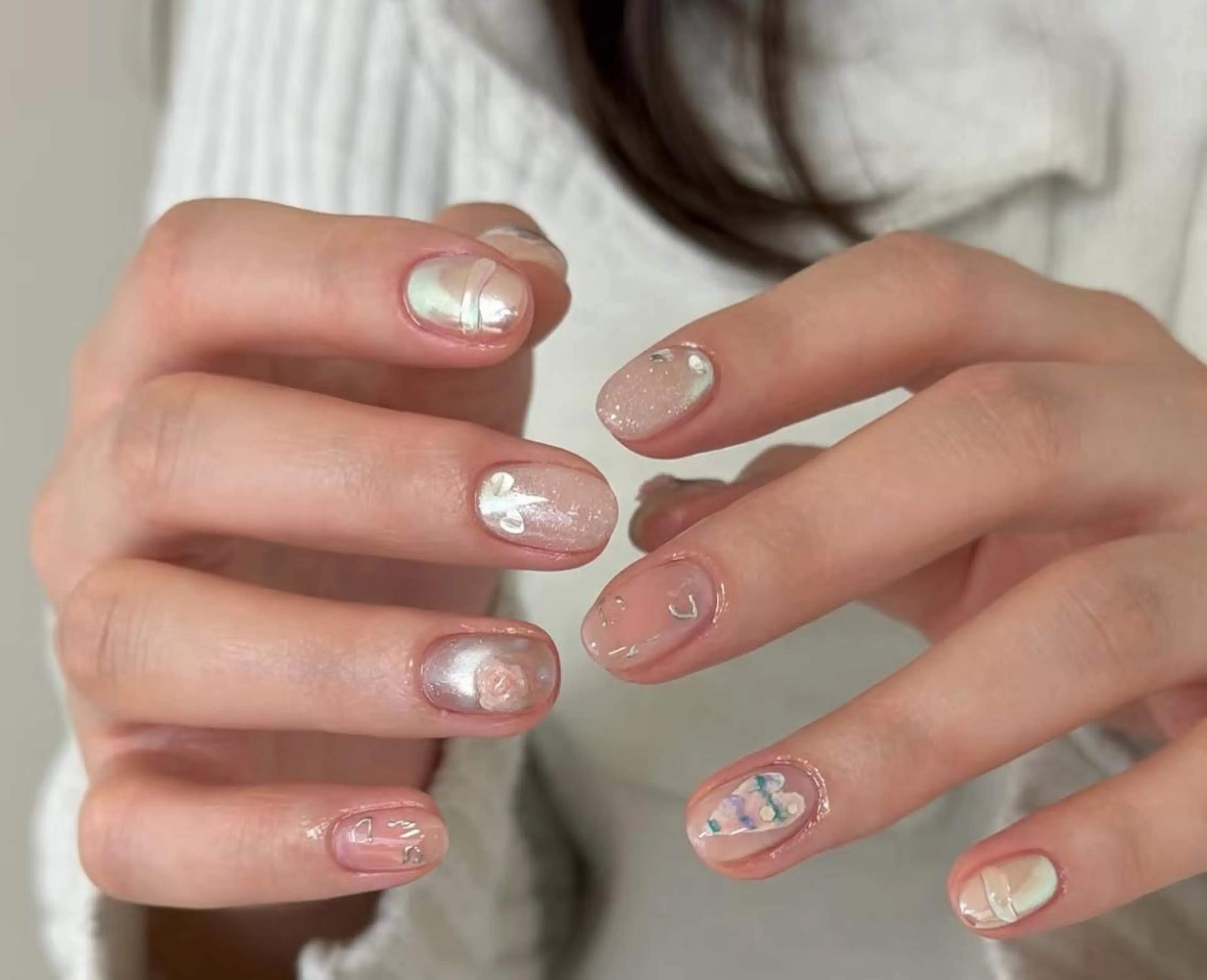 ネイル ハンドネイル Pure&Rich Nailのネイルデザイン