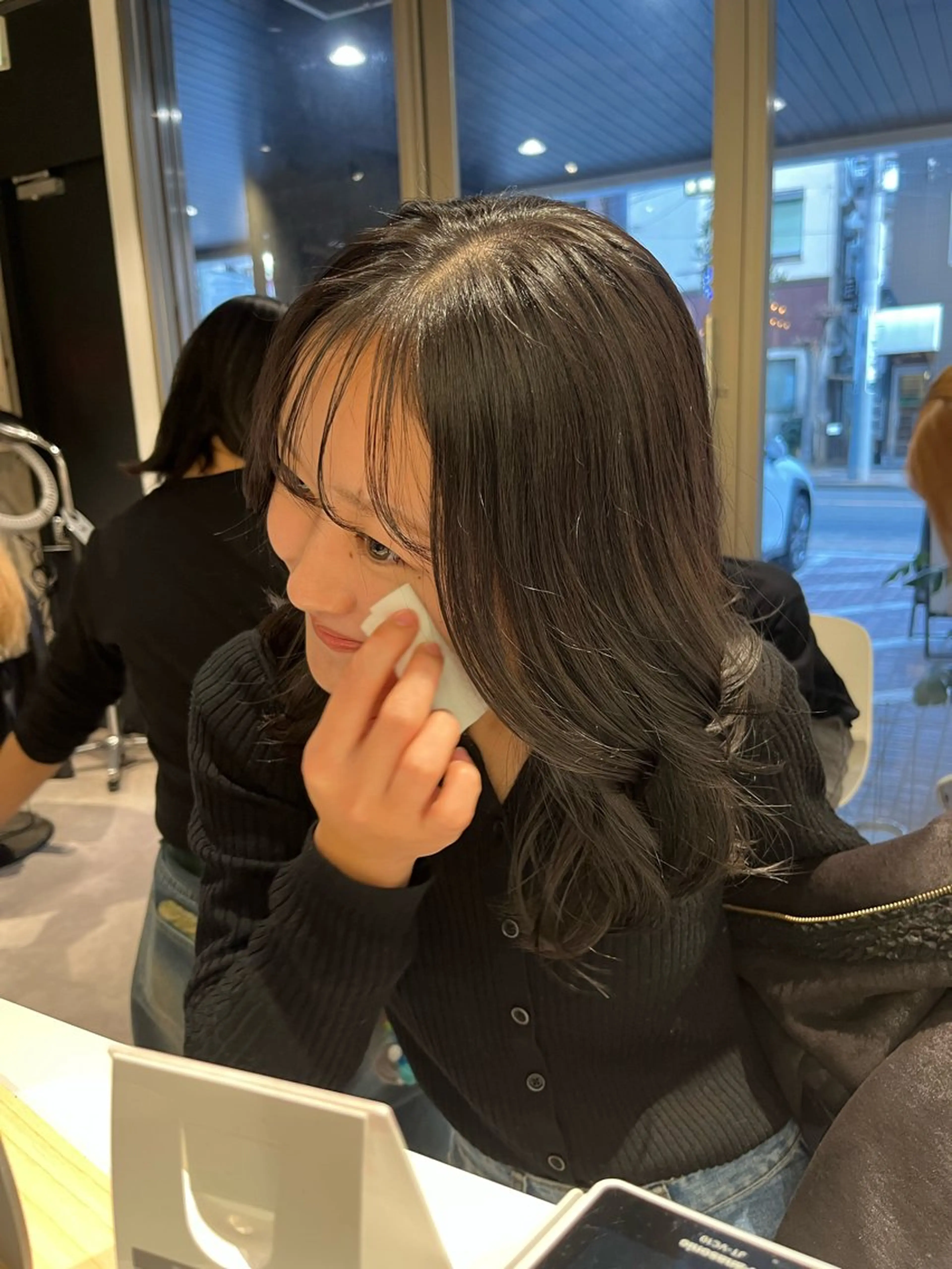 ミディアム カラー haruka kobayashiのヘアスタイル