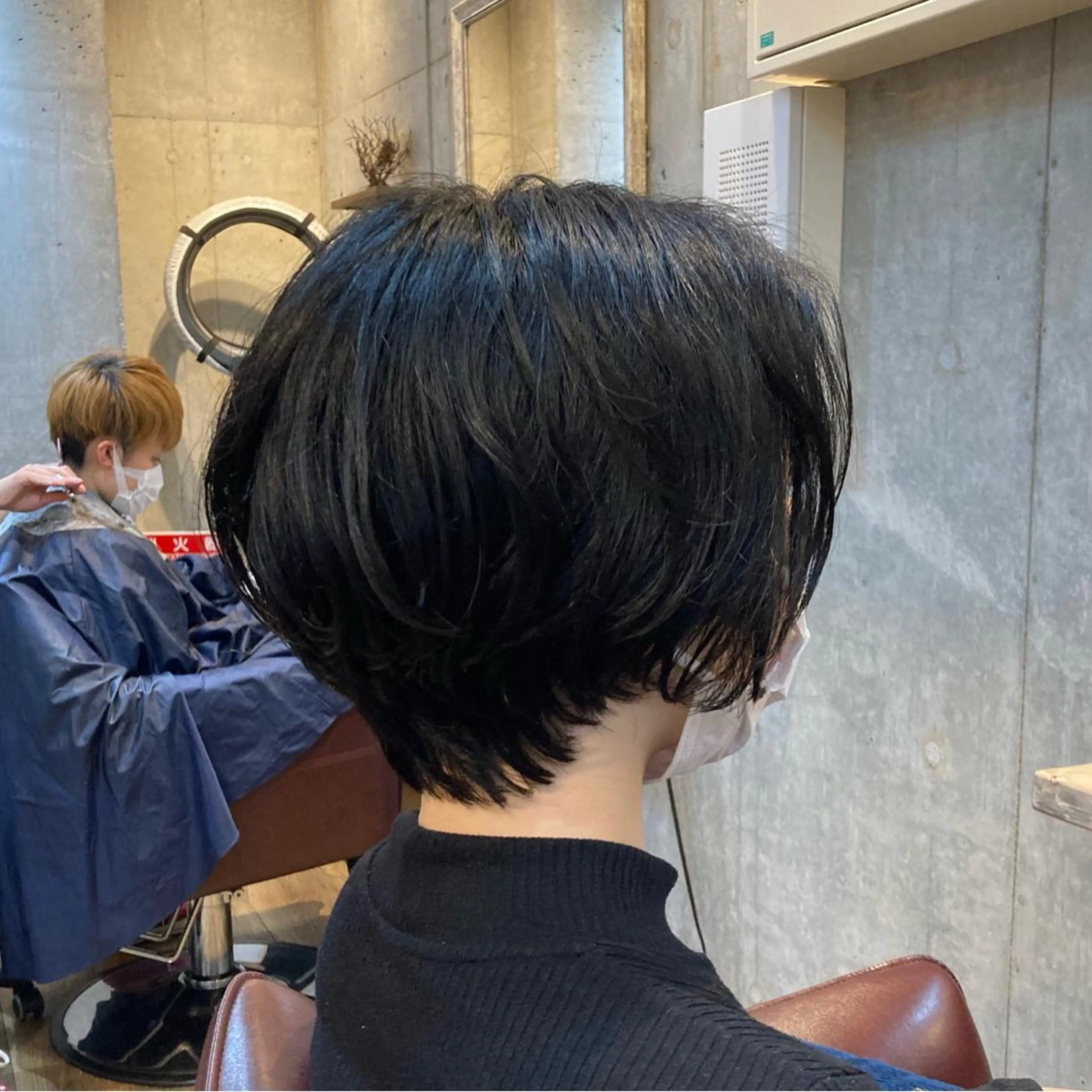ショート パーマ ショートヘア 縮毛矯正/髪質改善 /SATOKOのヘアスタイル