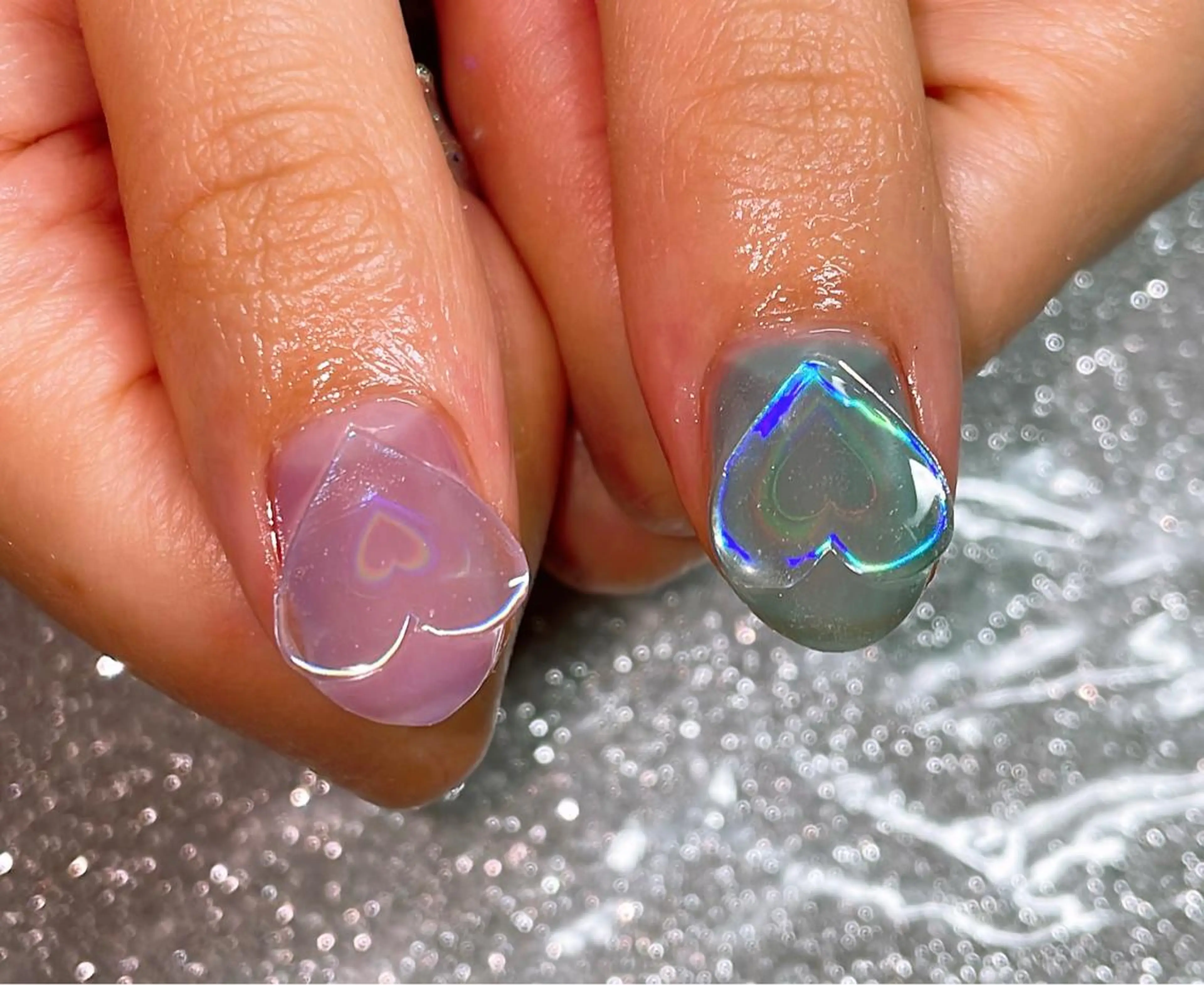 ネイル VIERU 🌈🎀💖のネイルデザイン