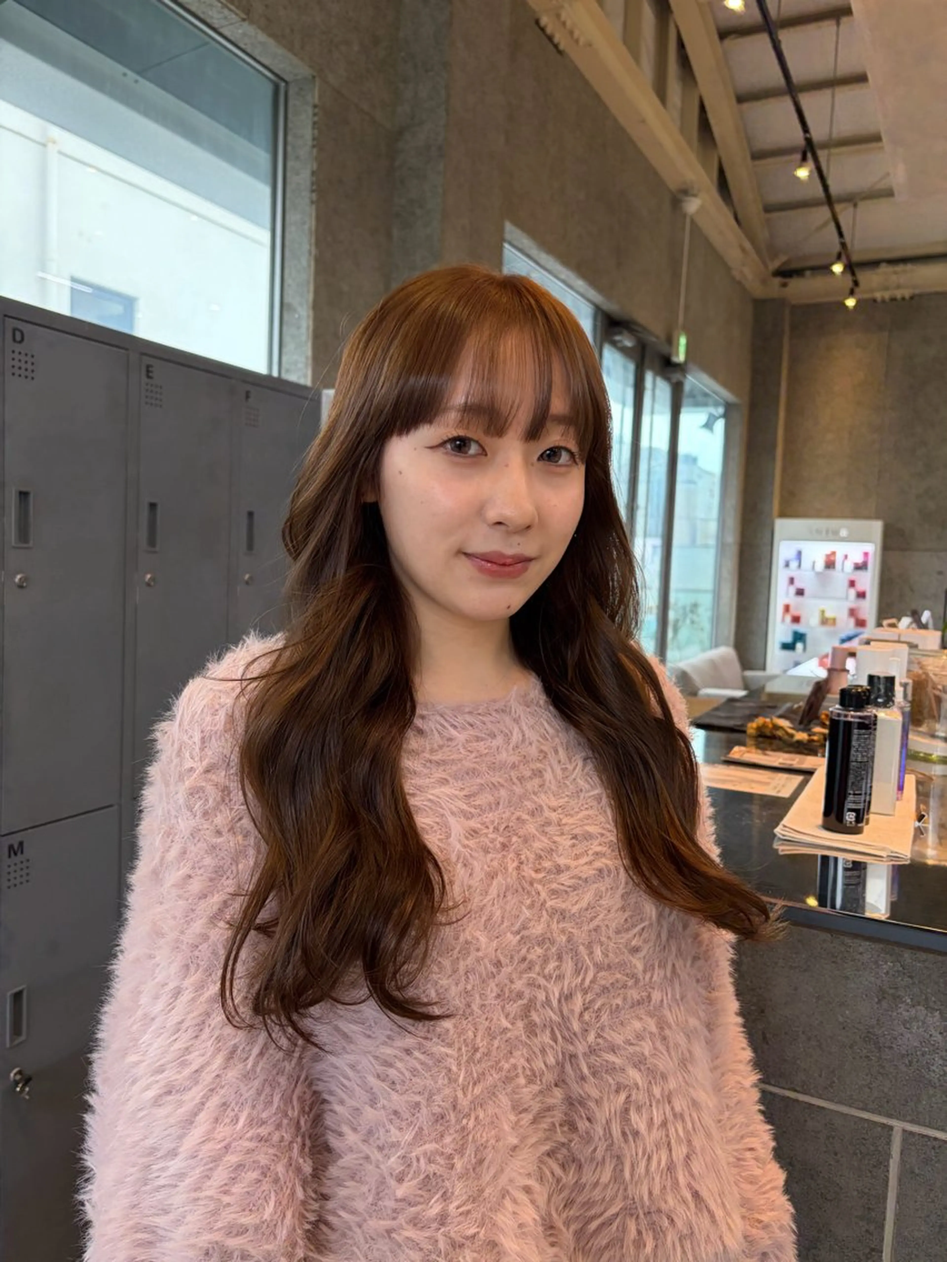 ロング カラー 透けるカラー 🫧‪かふうのヘアスタイル