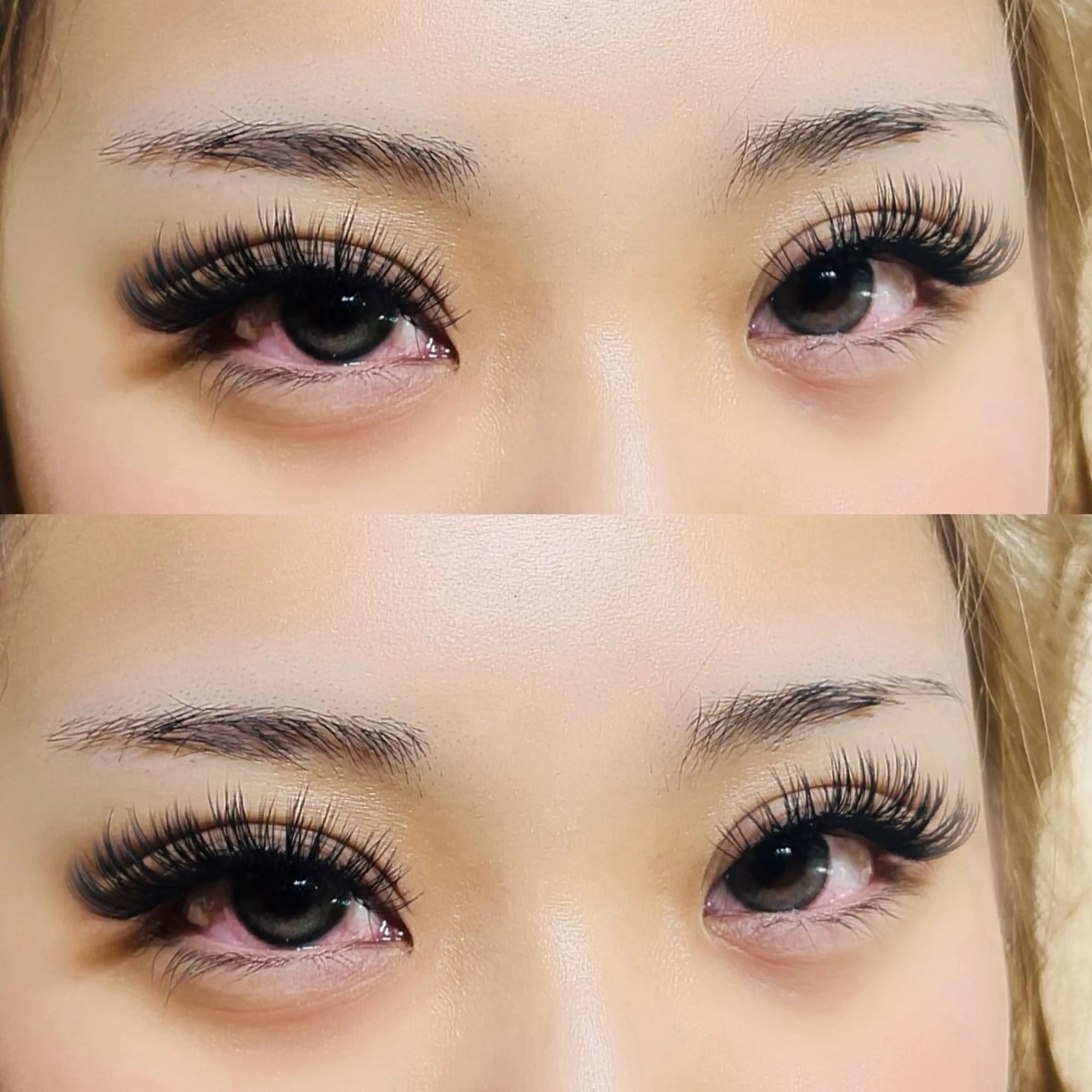 マツエク・マツパ 付け放題 バインドロック フラットラッシュ パリジェンヌラッシュリフト まつげパーマ マツエク リナ アメ村のマツエク・マツパデザイン