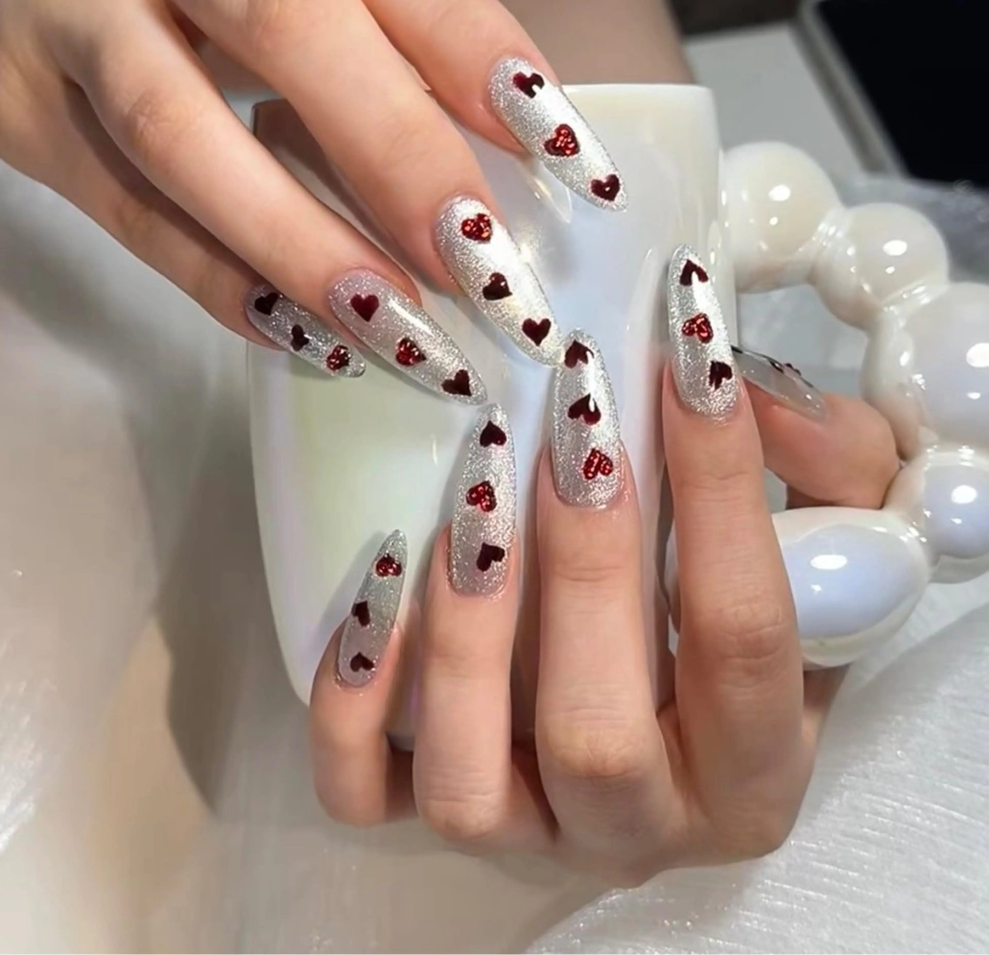 ネイル ハンドネイル ハンドケア 🍑 momo_nailのネイルデザイン