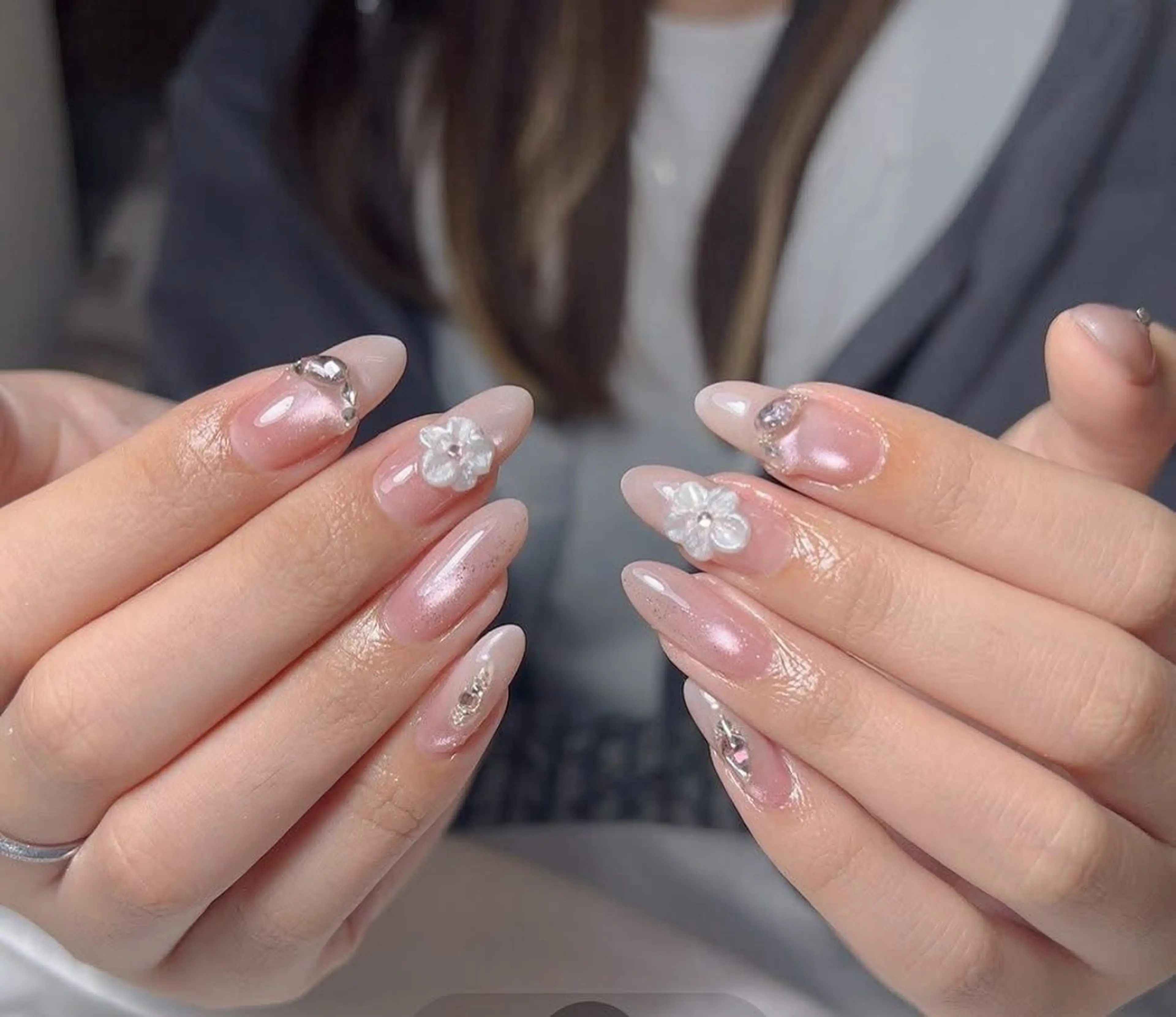 ネイル ジェルネイル マグネットネイル Yuki nail staffのネイルデザイン