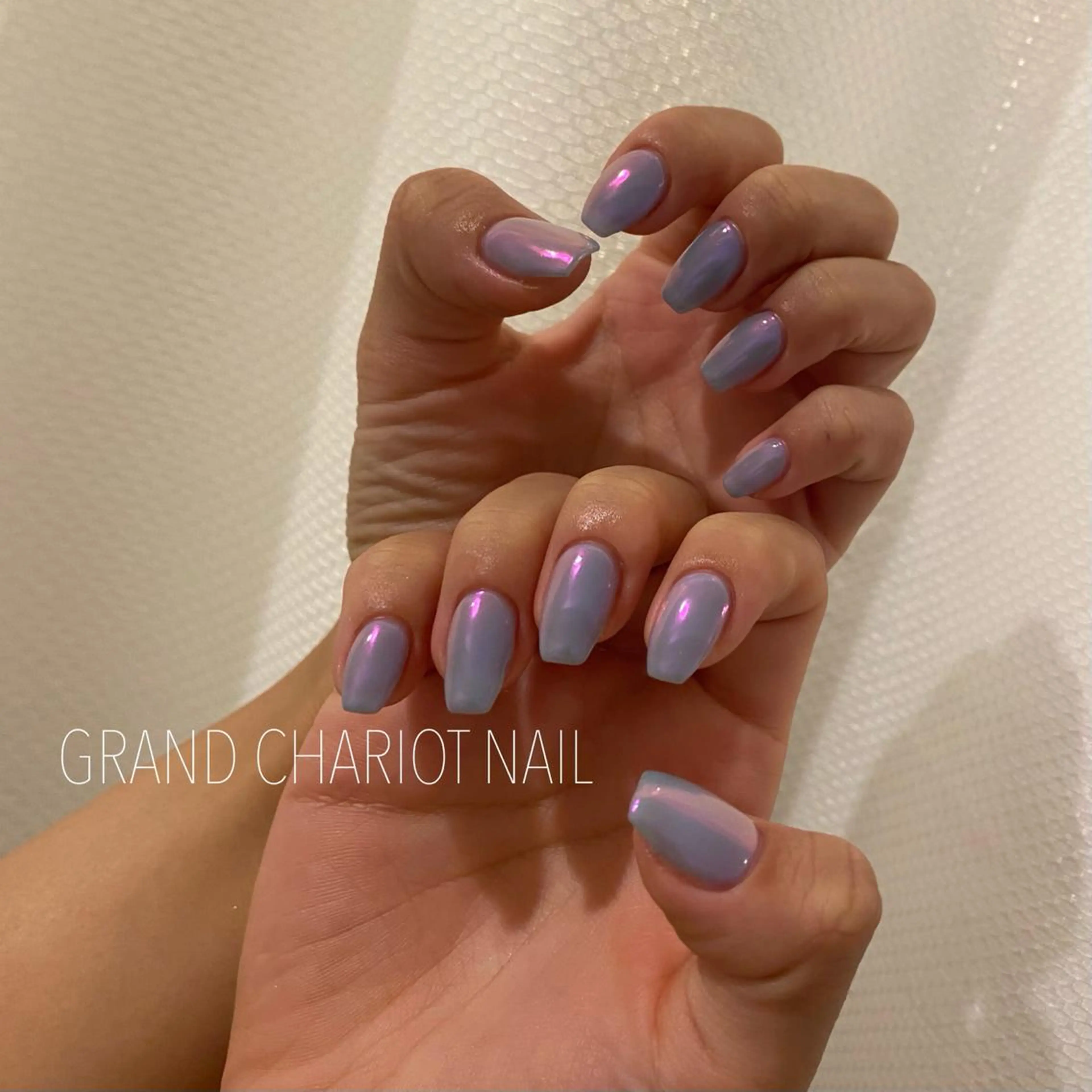 ネイル オーロラネイル NORA nail UMEDA MAIのネイルデザイン