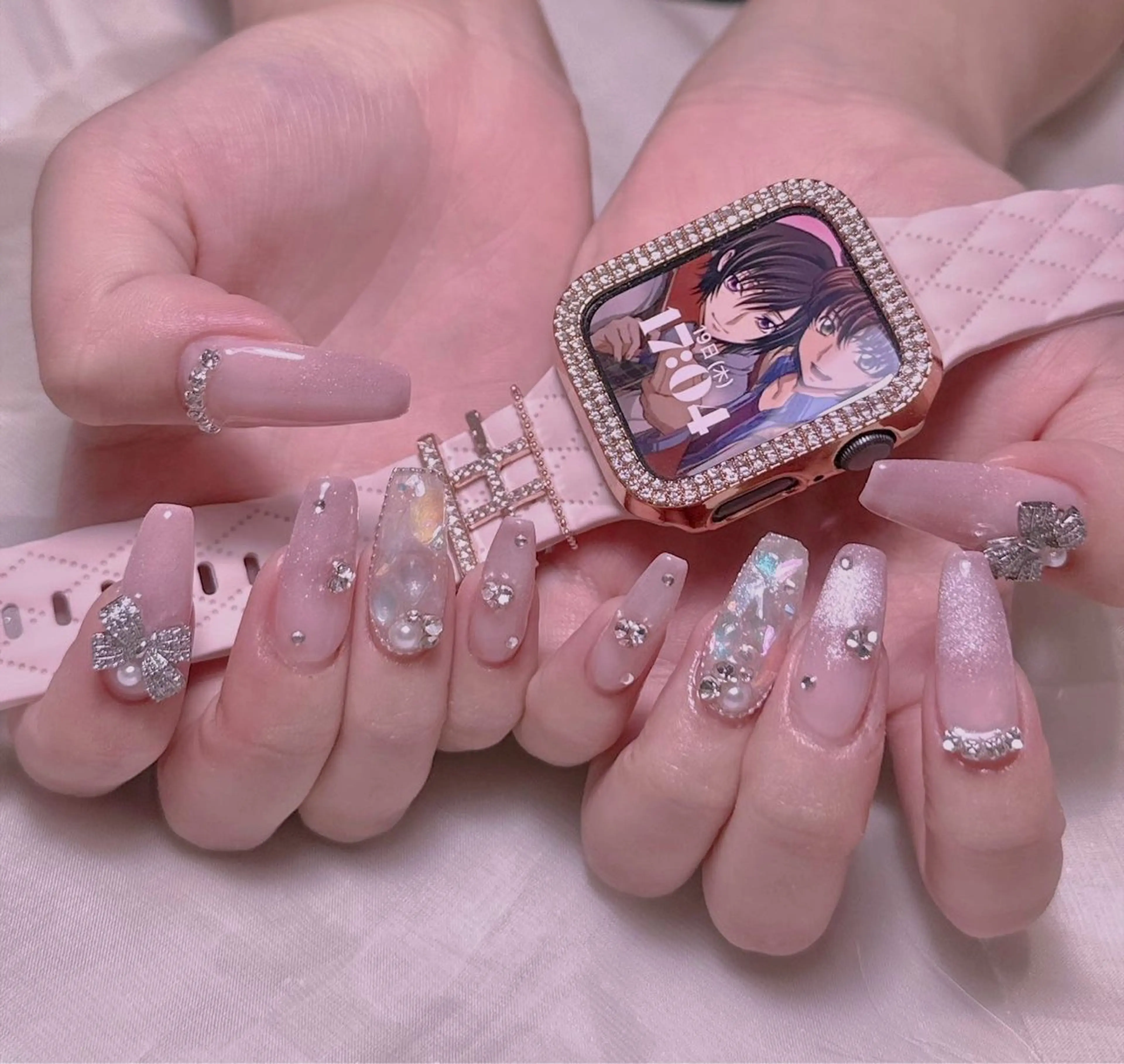 ネイル ハンドネイル 長さだし専門店 M2　rikaのネイルデザイン