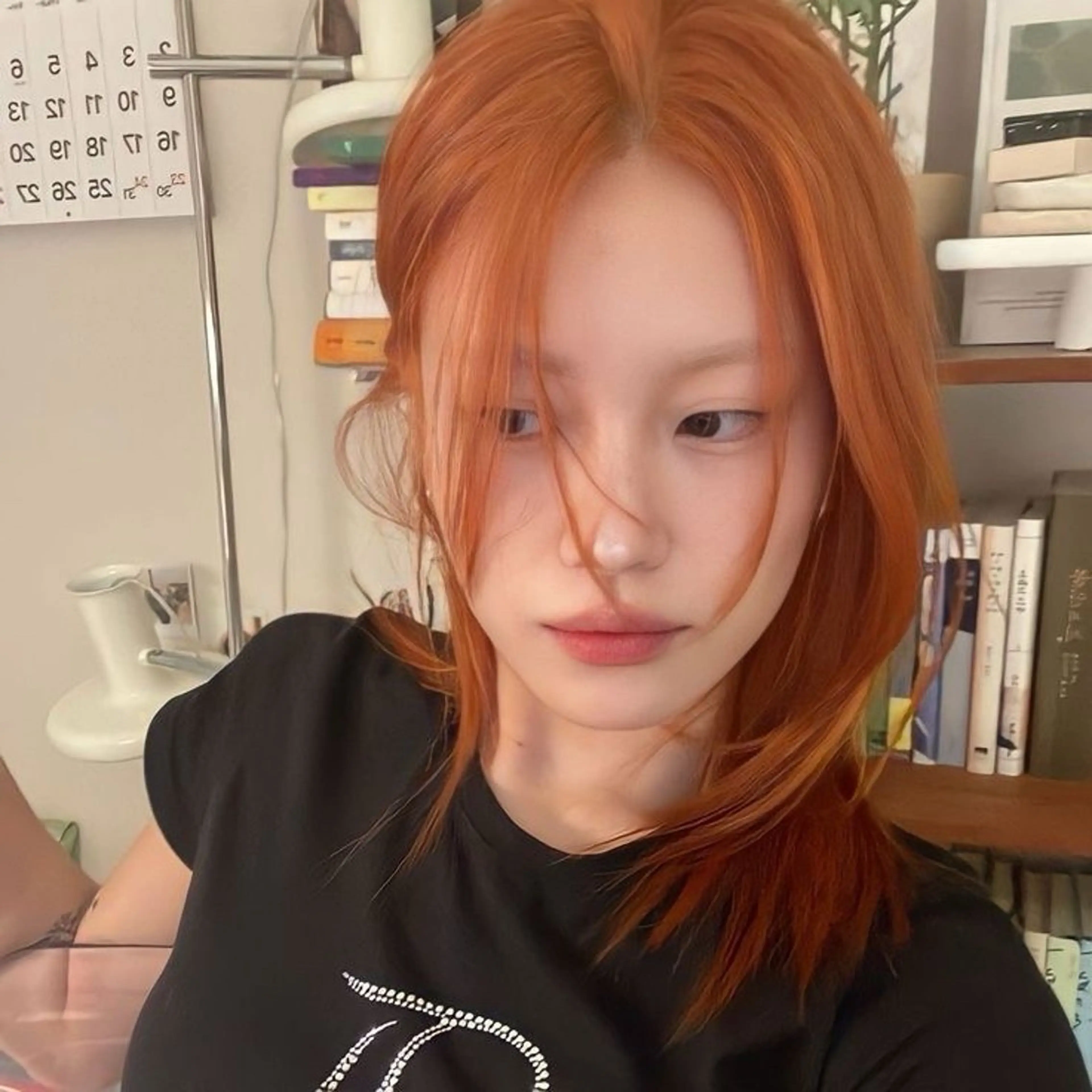 ミディアム カラー ショートボブ/ ウルフ/表参道のヘアスタイル