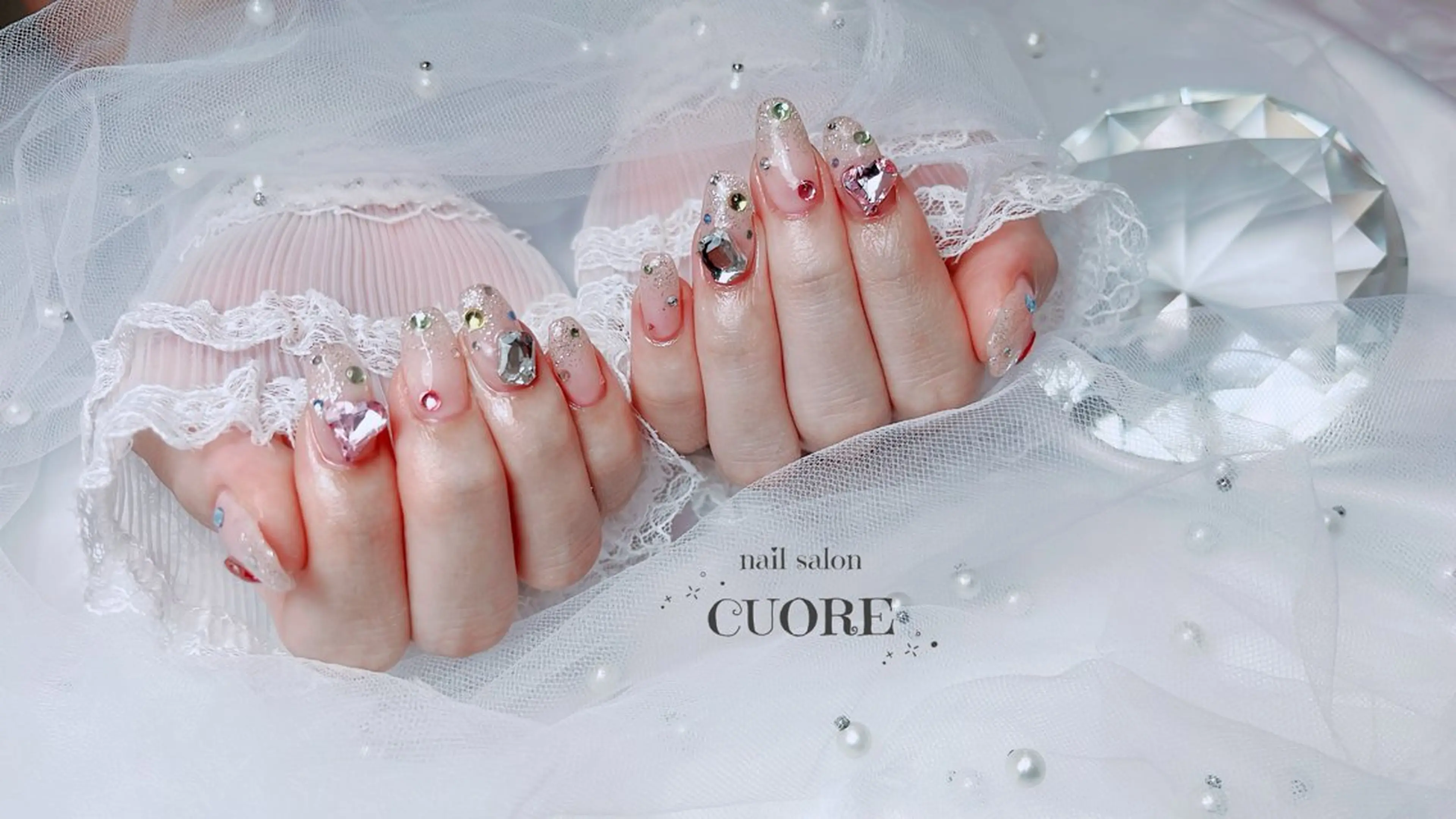 ネイル キラキラネイル CUORE____nail所属・nail salon CUOREのネイルデザイン
