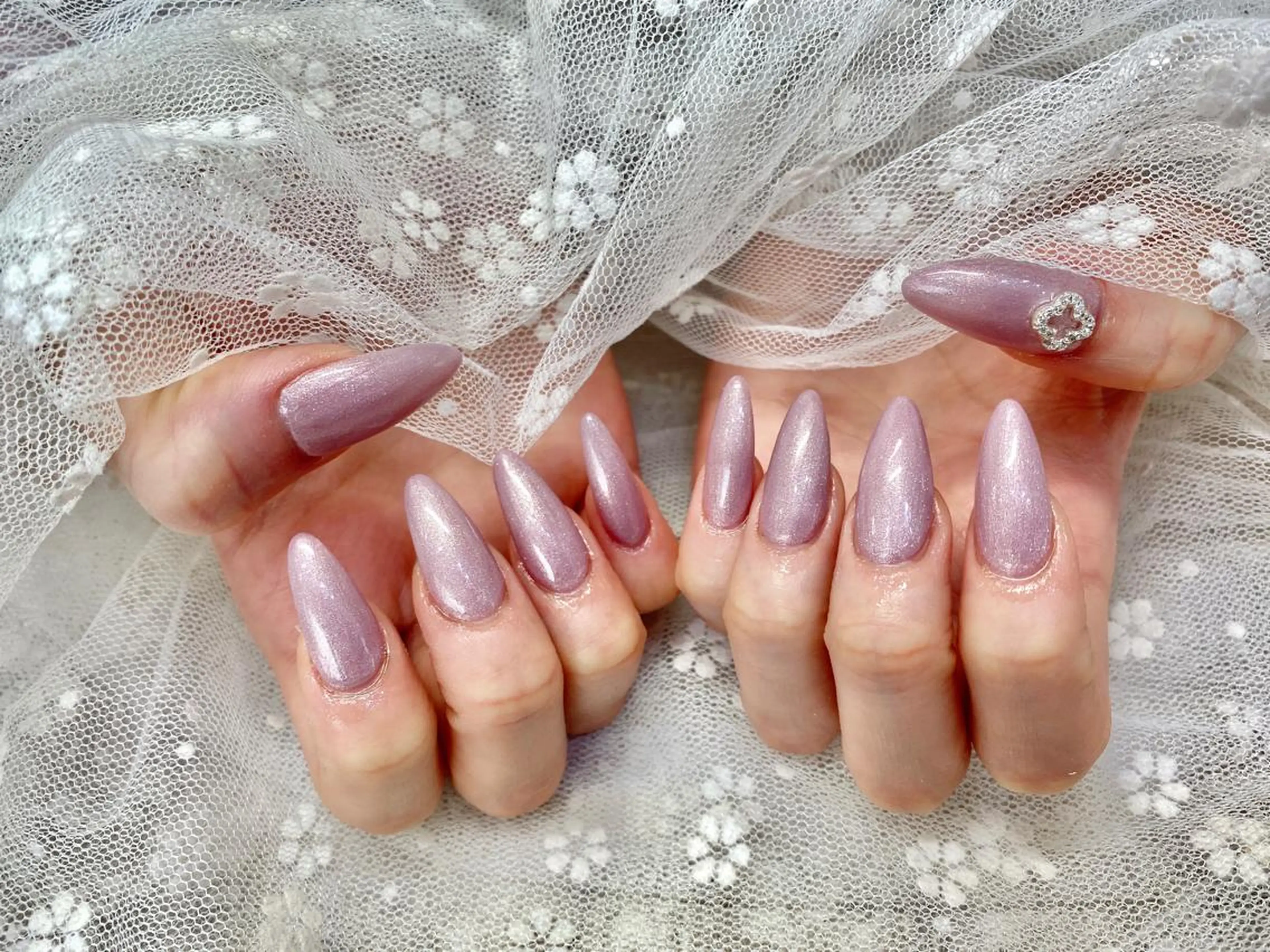 ネイル ジェルネイル グラデーション ワンカラーネイル パラジェル スカルプネイル Luna K.のネイルデザイン