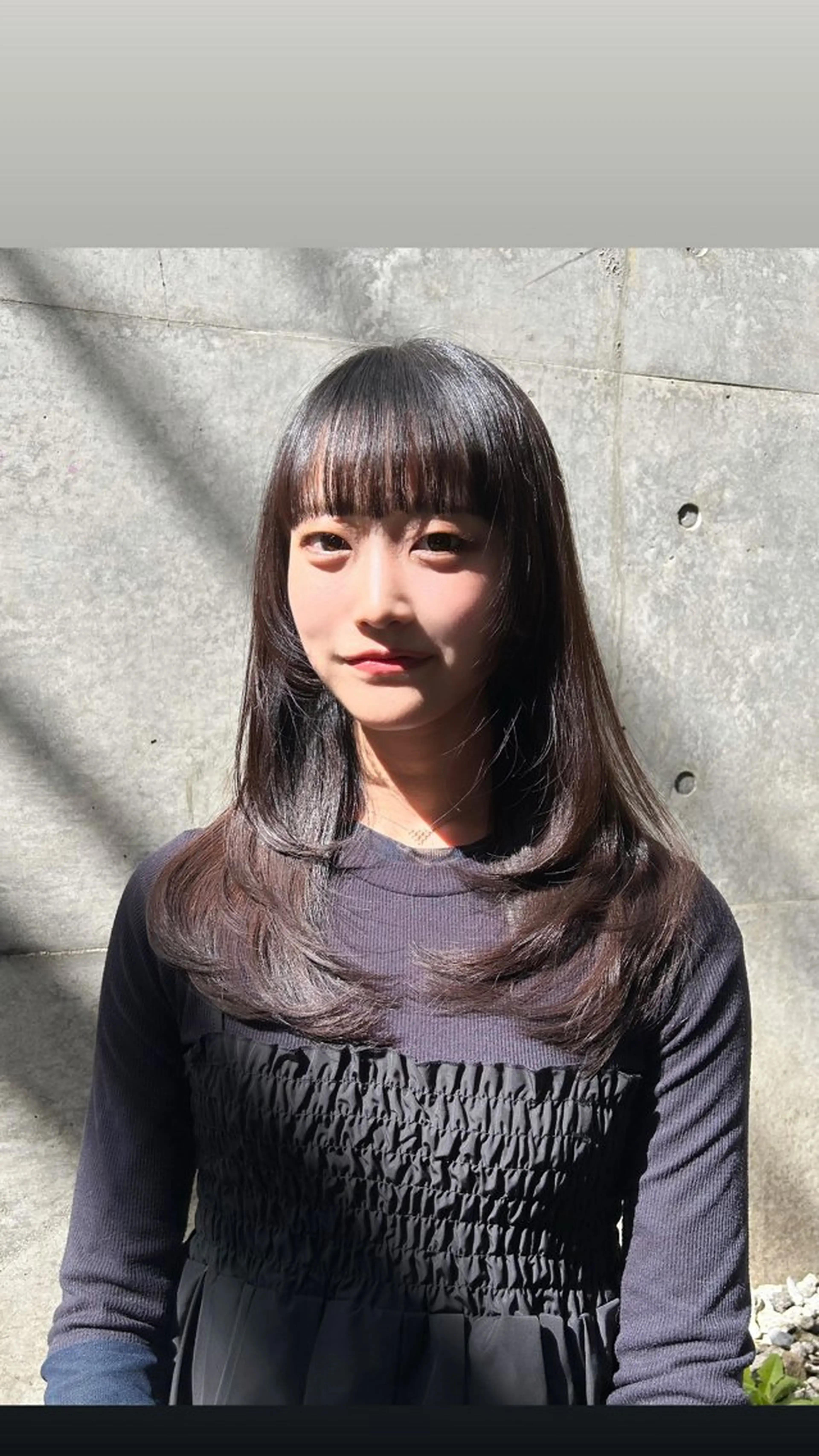 ロング カラー カット ヘアカラー タナカ カナ🫧のヘアスタイル