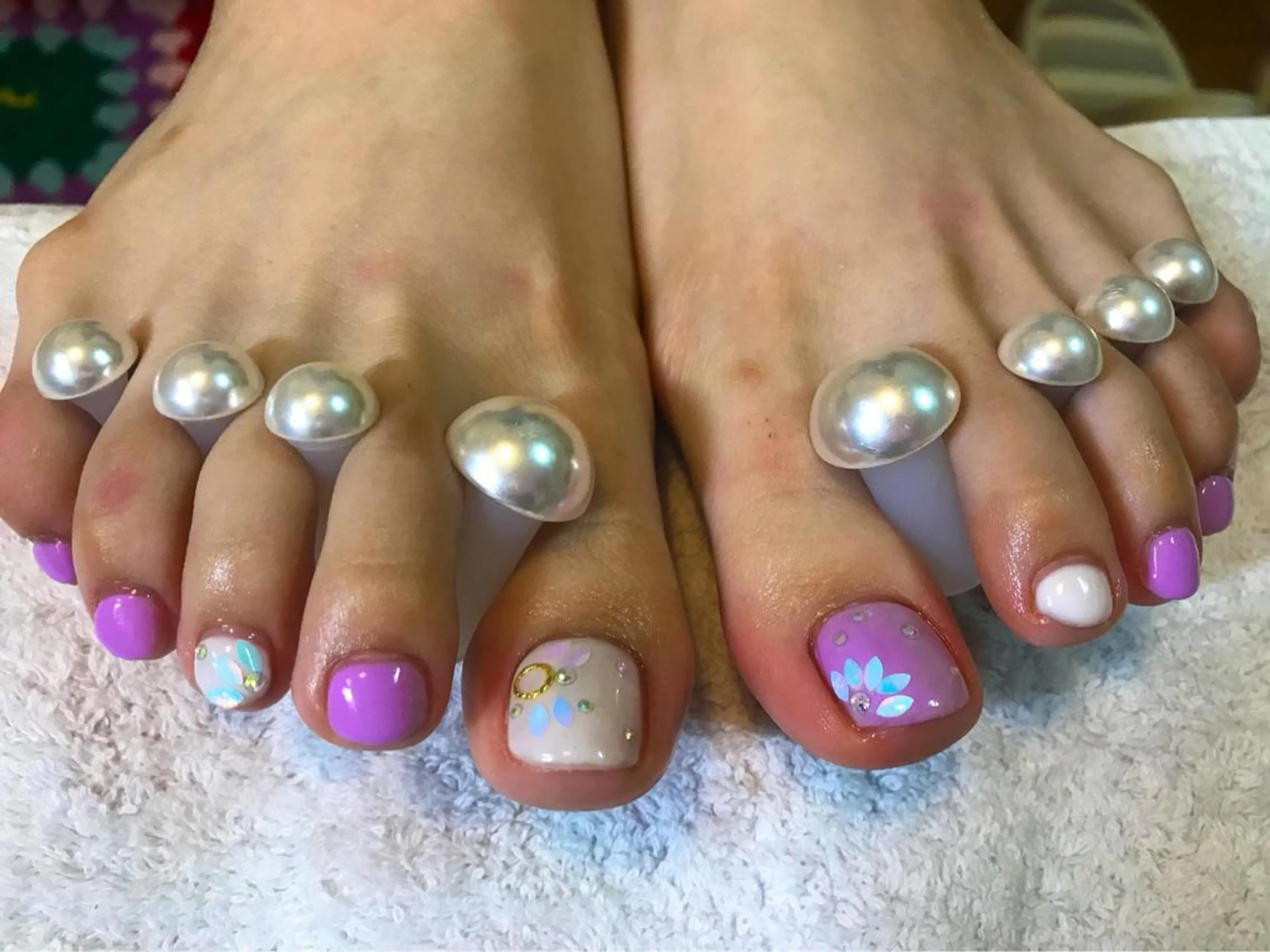 ネイル アートネイル フラワーネイル ハンドネイル フットネイル GéRanium Harukaのネイルデザイン