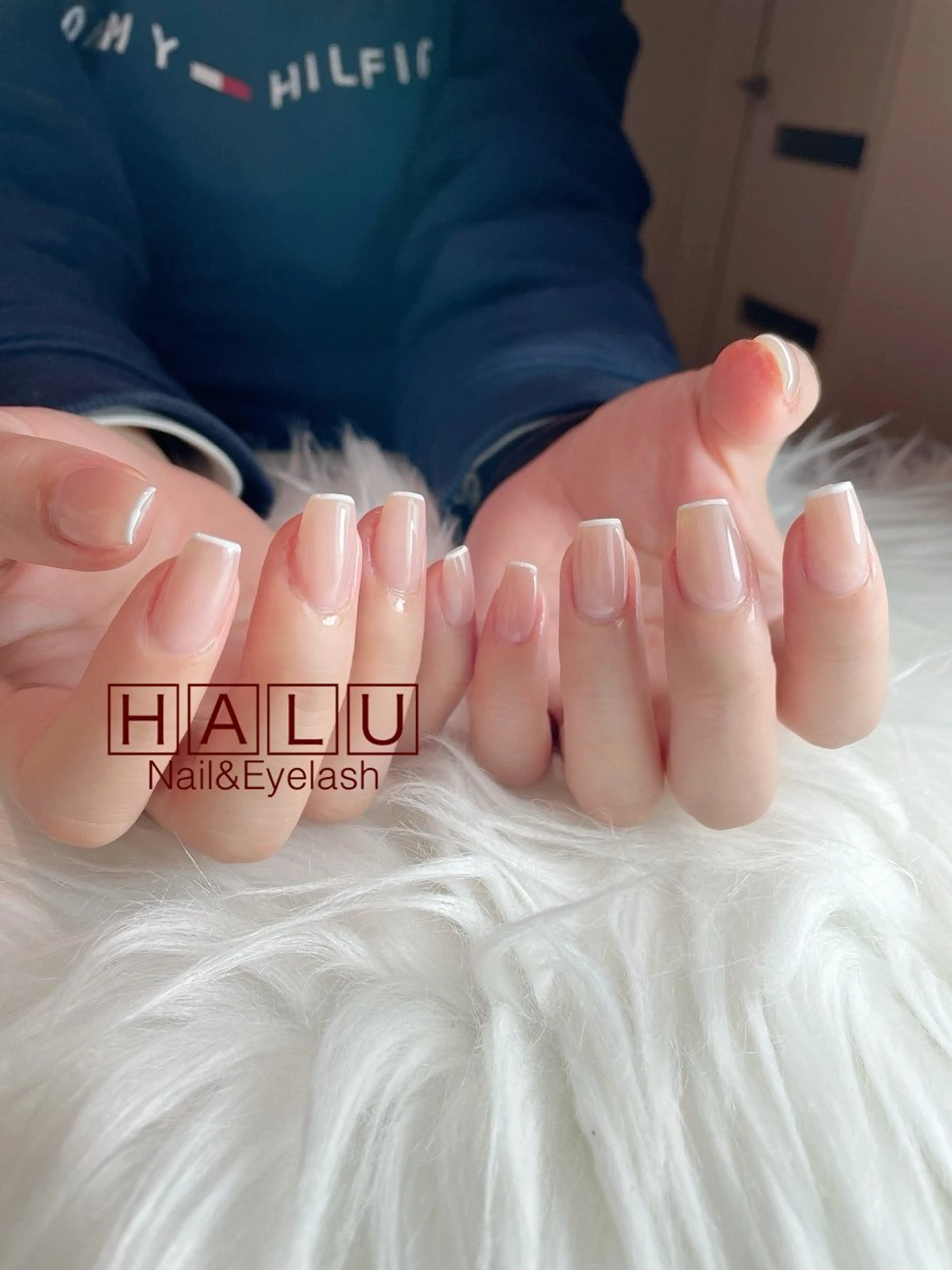 ネイル フレンチネイル HALU ハルのネイルデザイン