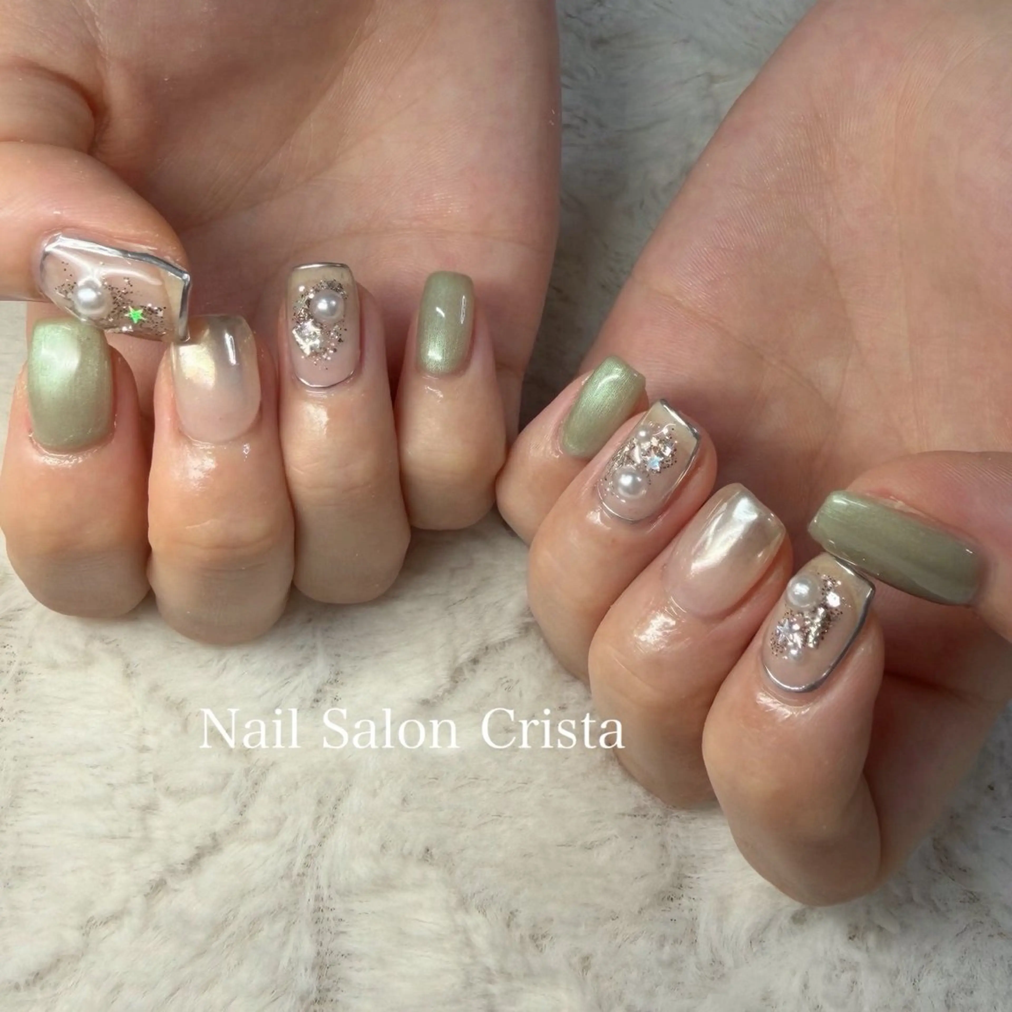 ネイル ハンドネイル CRISTA MOMOのネイルデザイン