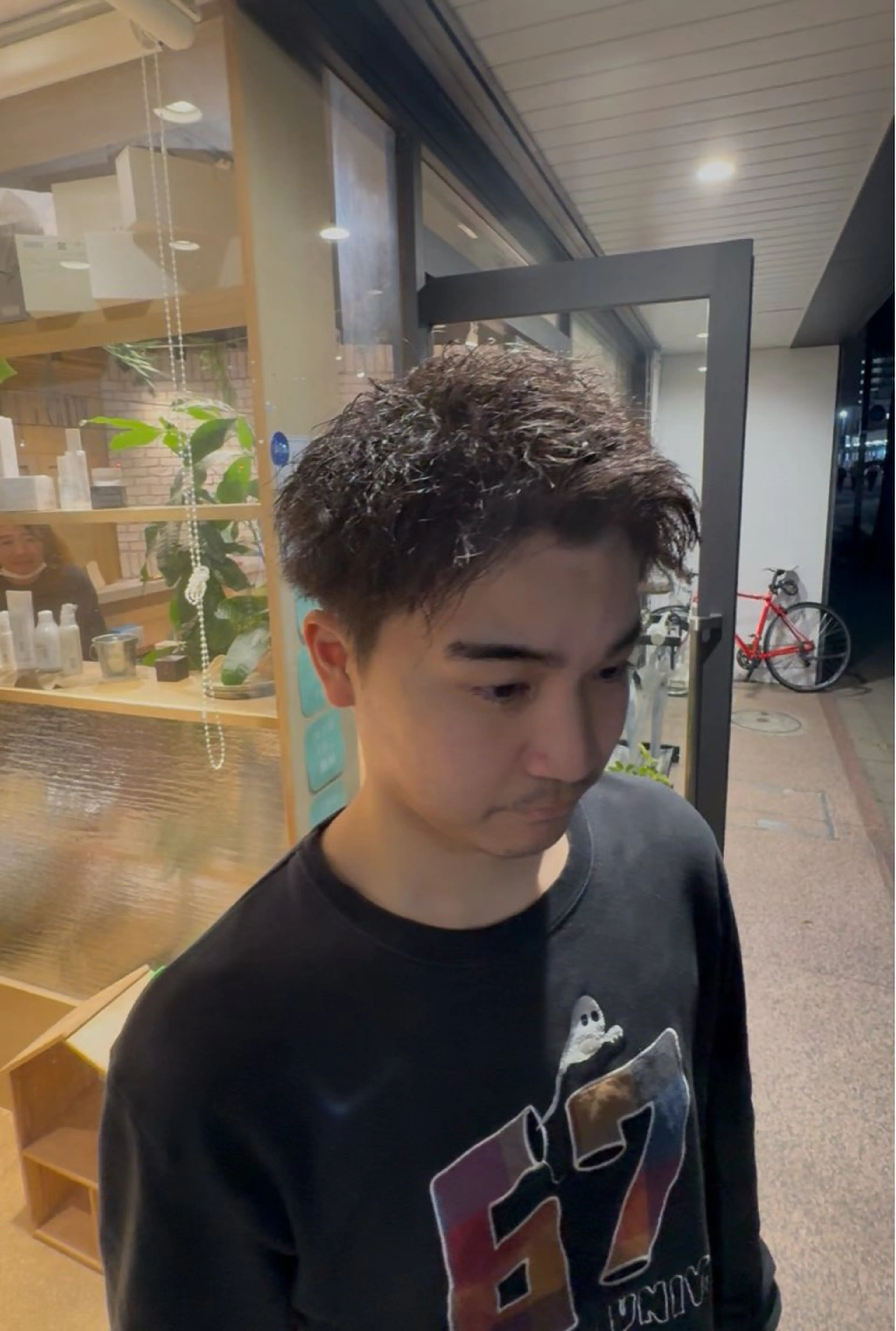 パーマ メンズ ✄﻿メンズ特化🫧 保坂一真のヘアスタイル