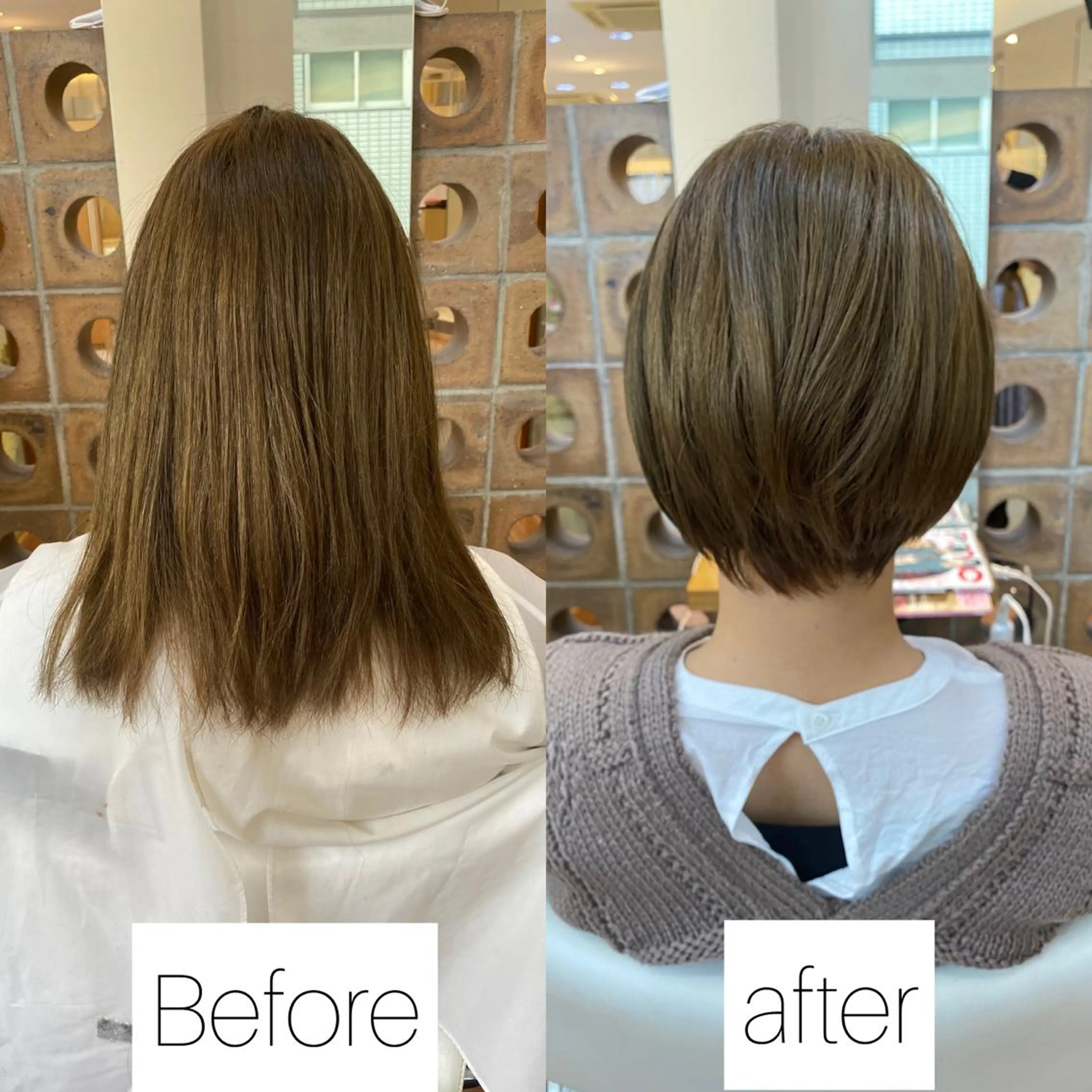 ショート パーマ ✨髪質改善専門店✨ QOLU✨のヘアスタイル