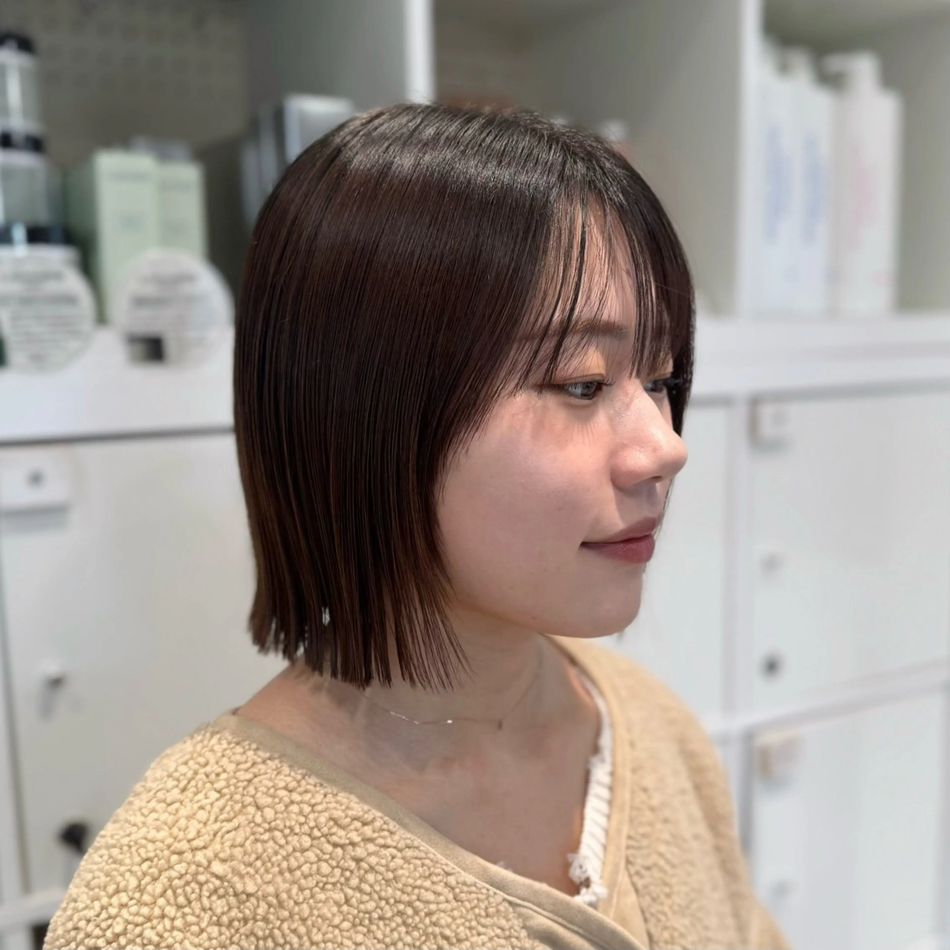 【🉐ご新規様人気No.1】カット✂️+ワンカラー🌈+トリートメント🫧の写真