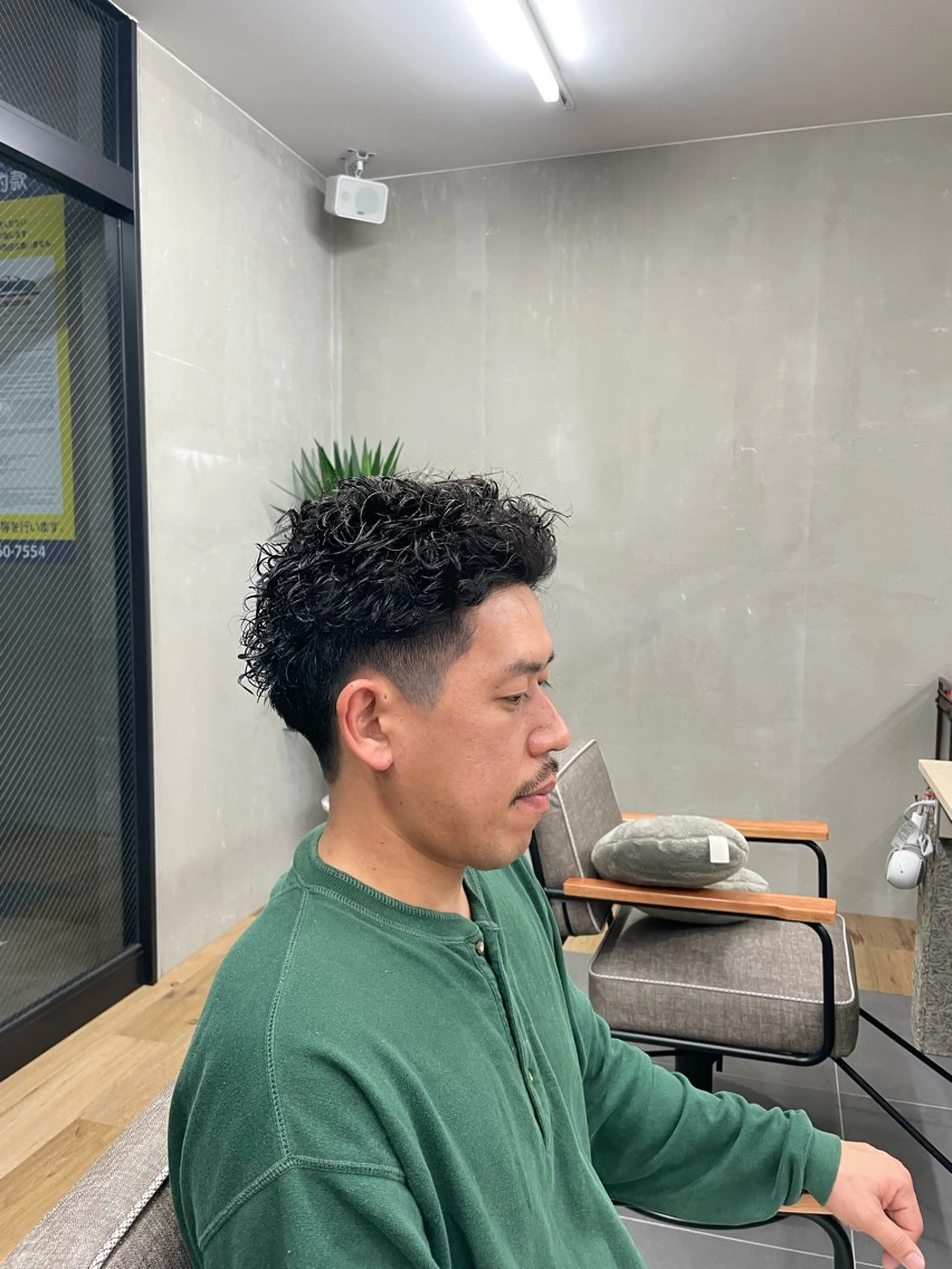 メンズ メンズパーマ スペインカール 天神大名/パーマ特化 /ケントのヘアスタイル