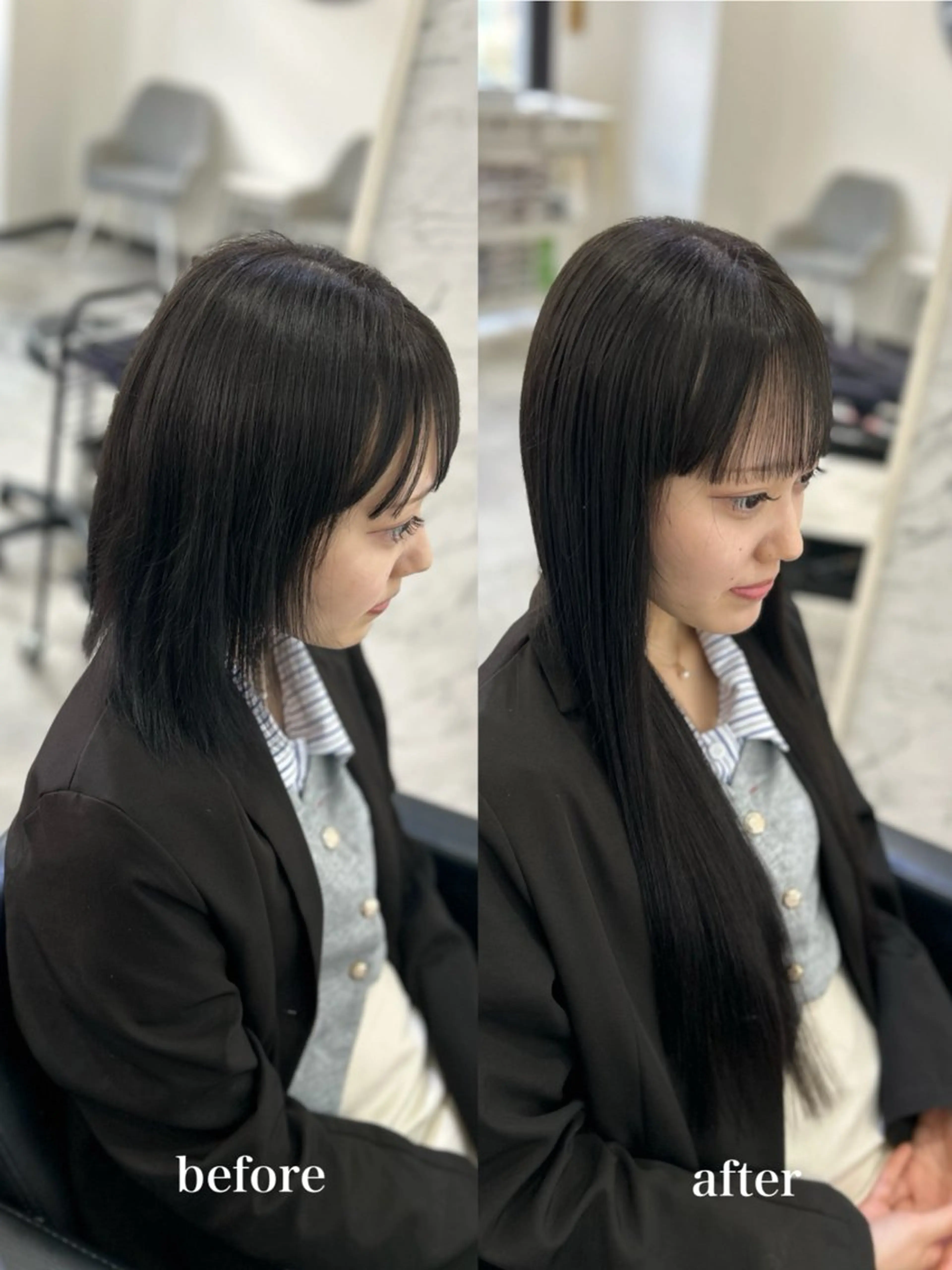 【ノーマル】シールエクステ60枚ダークカラー☁️もち目安1ヶ月​〜​1ヶ月半の写真