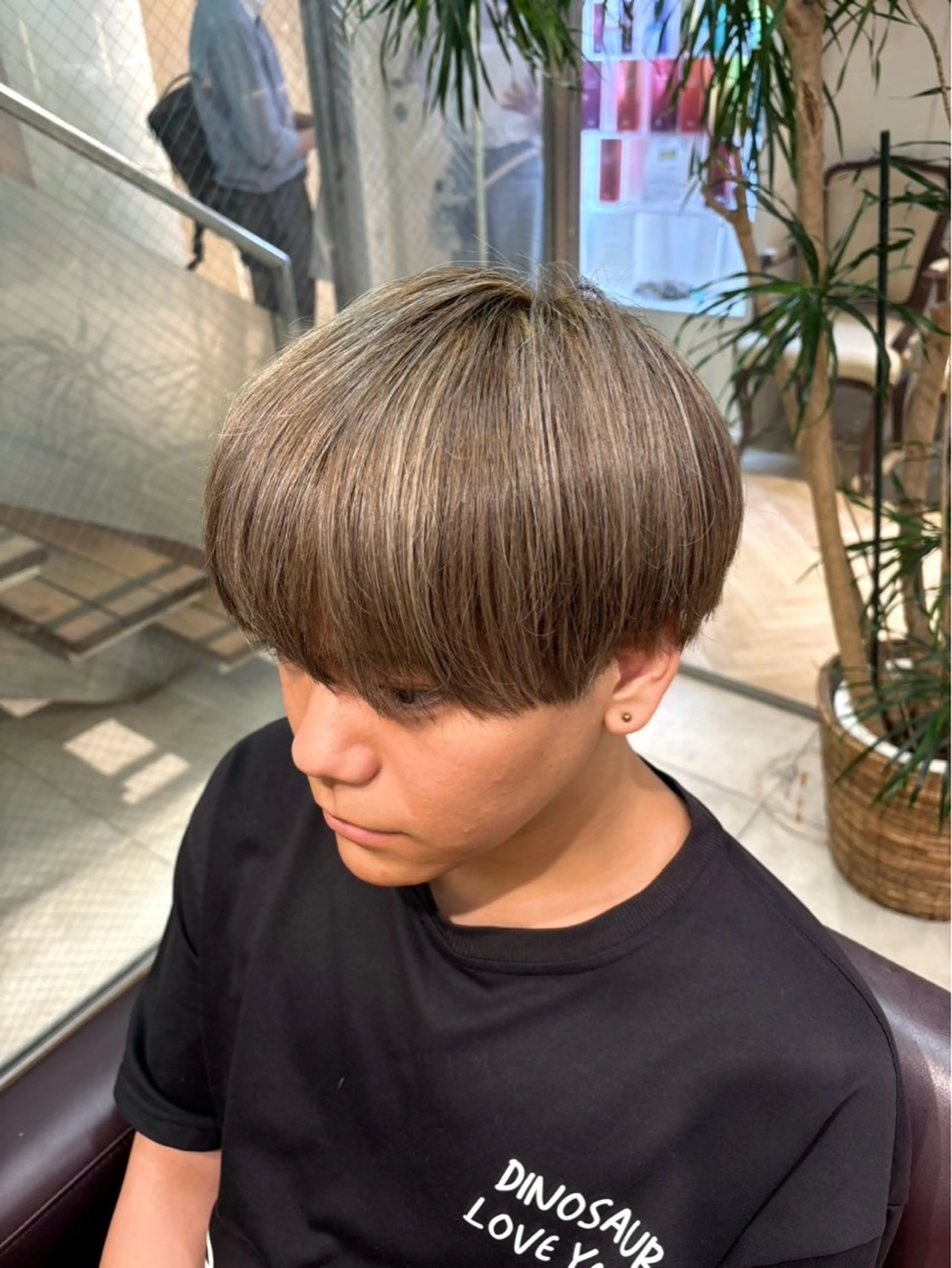 メンズ 透明感カラー/ アレンジ✩akaneのヘアスタイル