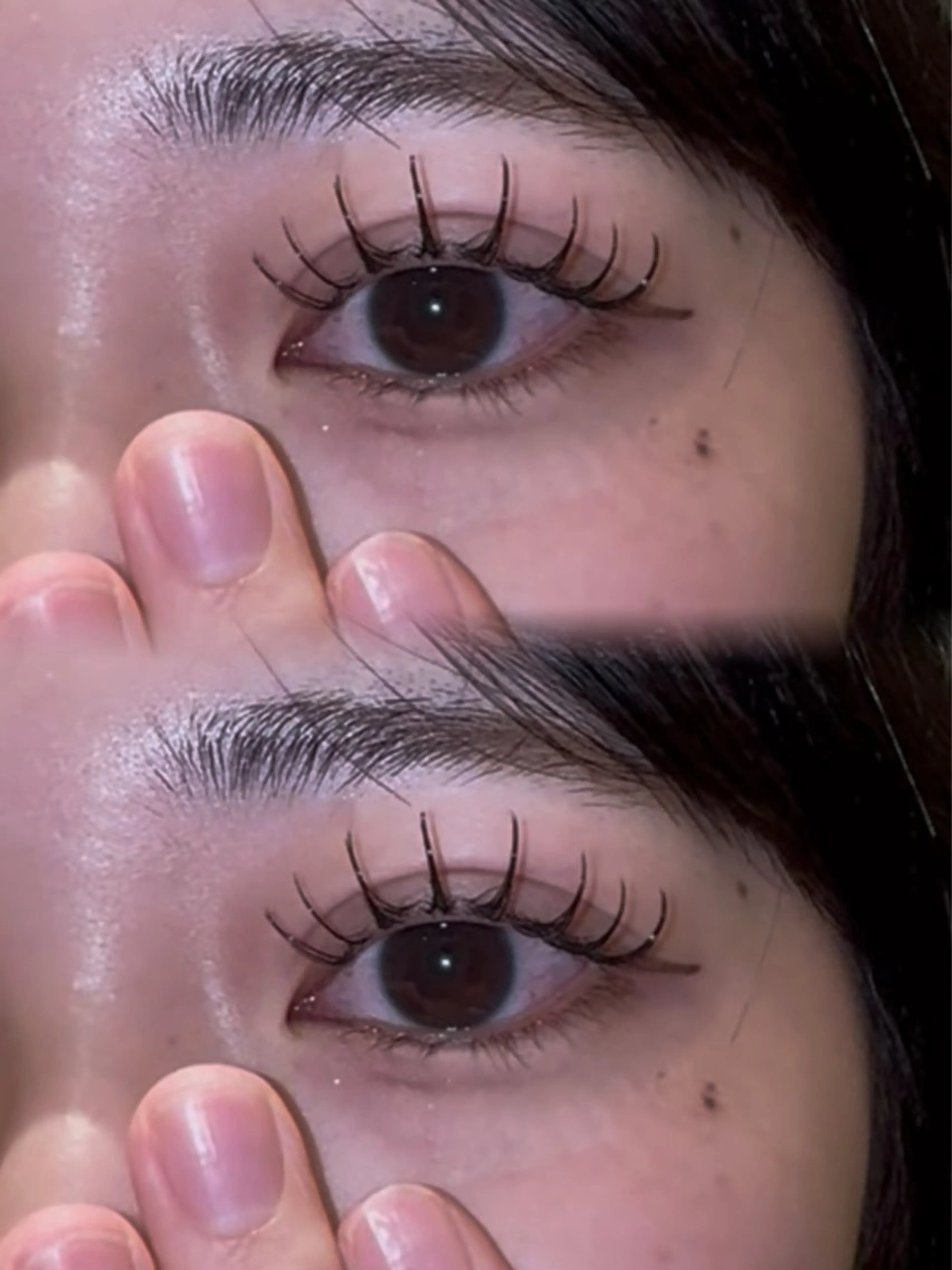 マツエク・マツパ 束感まつ毛 フラットラッシュ マツエク 渡部 かおりのマツエク・マツパデザイン