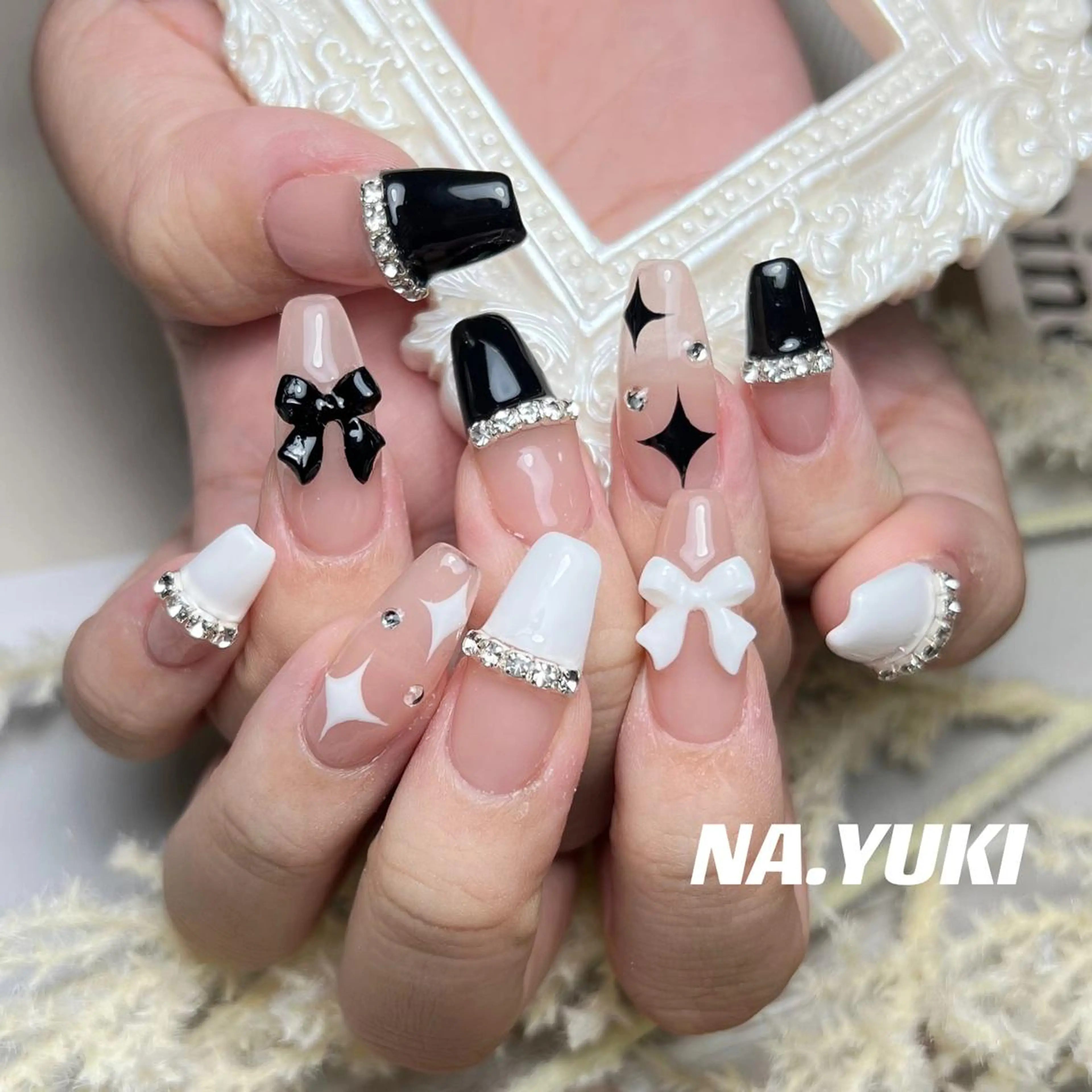 ネイル ハンドネイル 🎀 moo~ 🎀のネイルデザイン