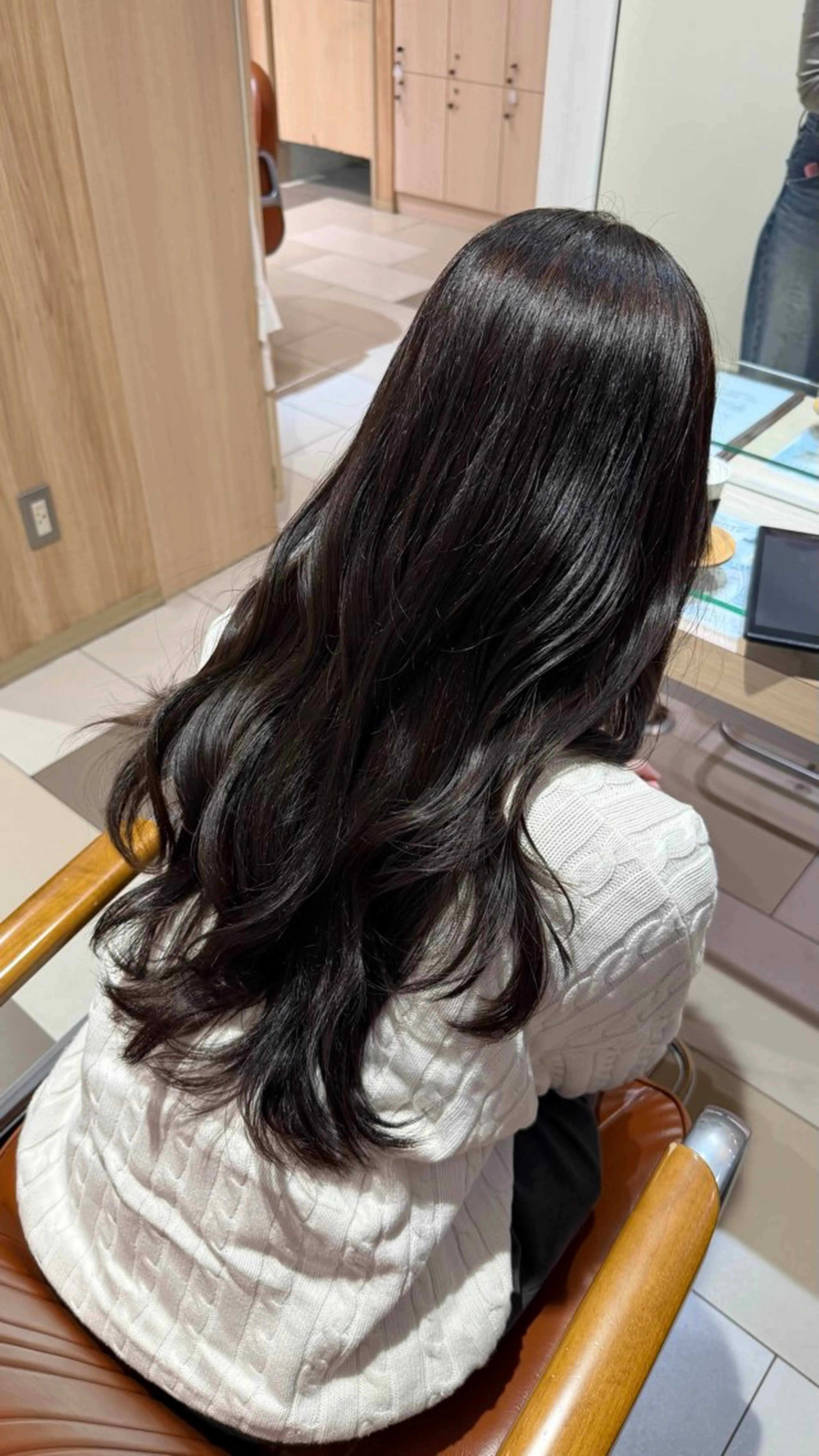 ロング カラー トリートメント 自由が丘/まい/カラ ーモデル🎀/艶髪✨のヘアスタイル