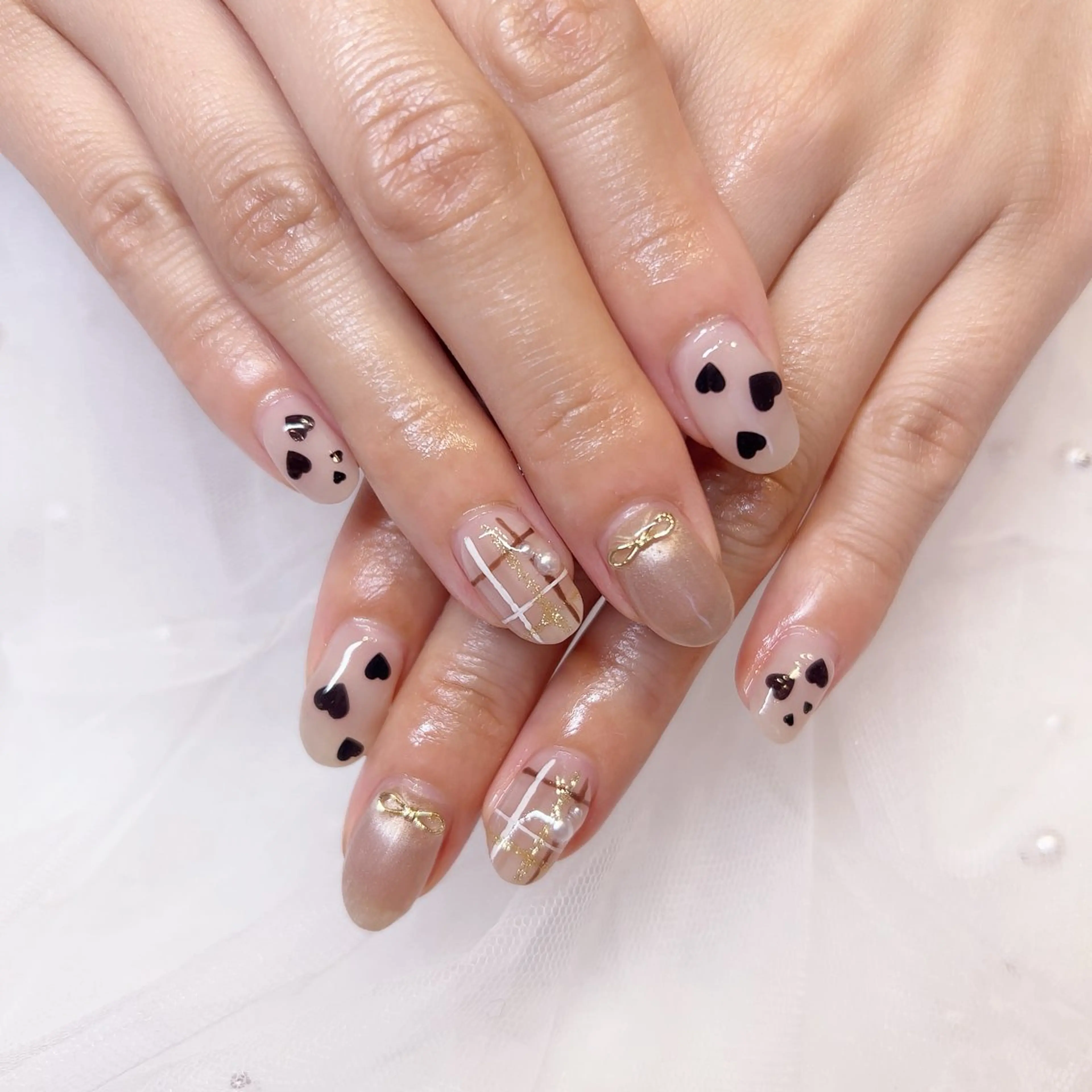 ネイル ハンドネイル nail salon pearのネイルデザイン