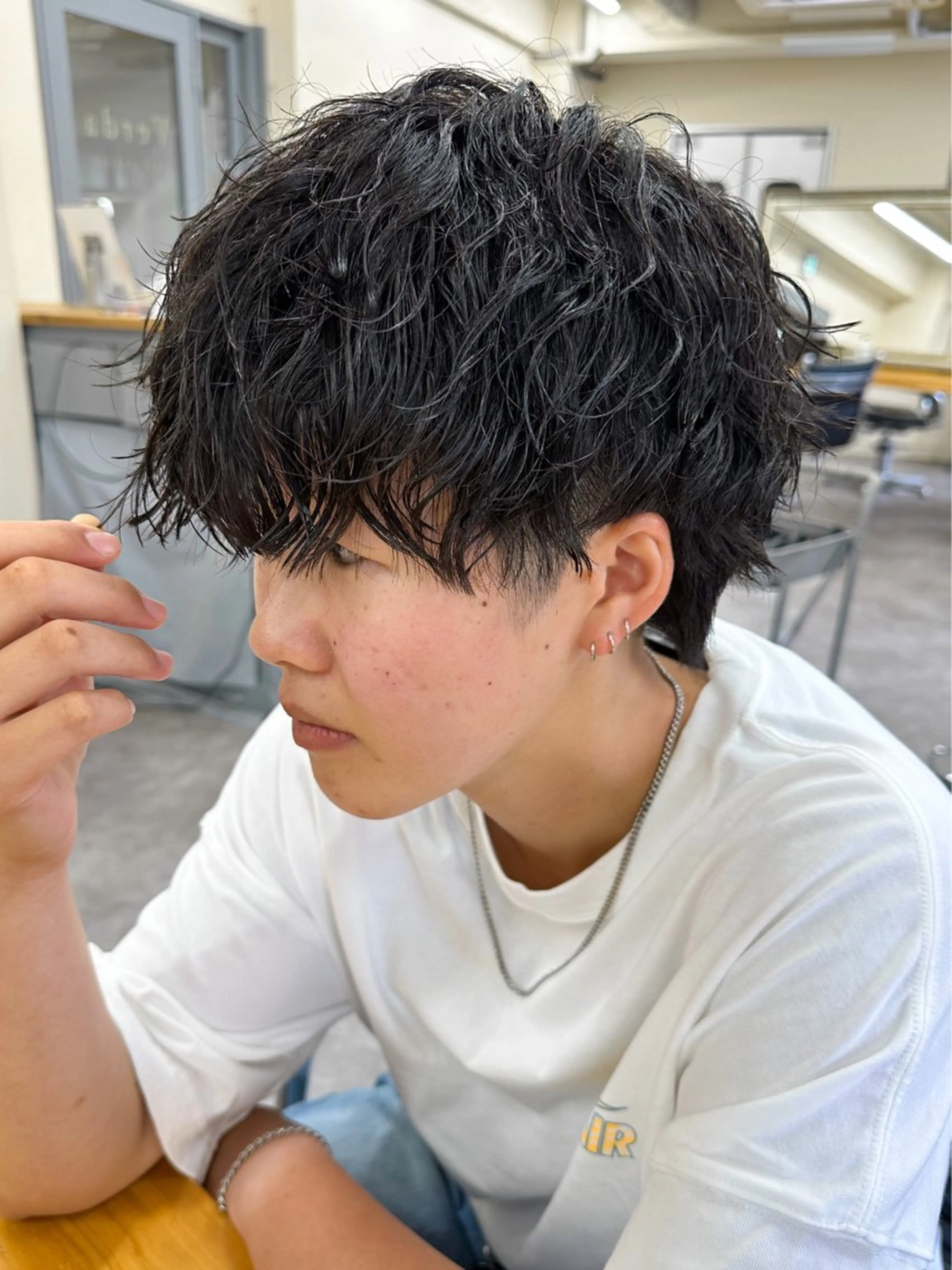 ショート パーマ メンズ warme所属・メンズパーマ メンズ特化ryoのヘアスタイル