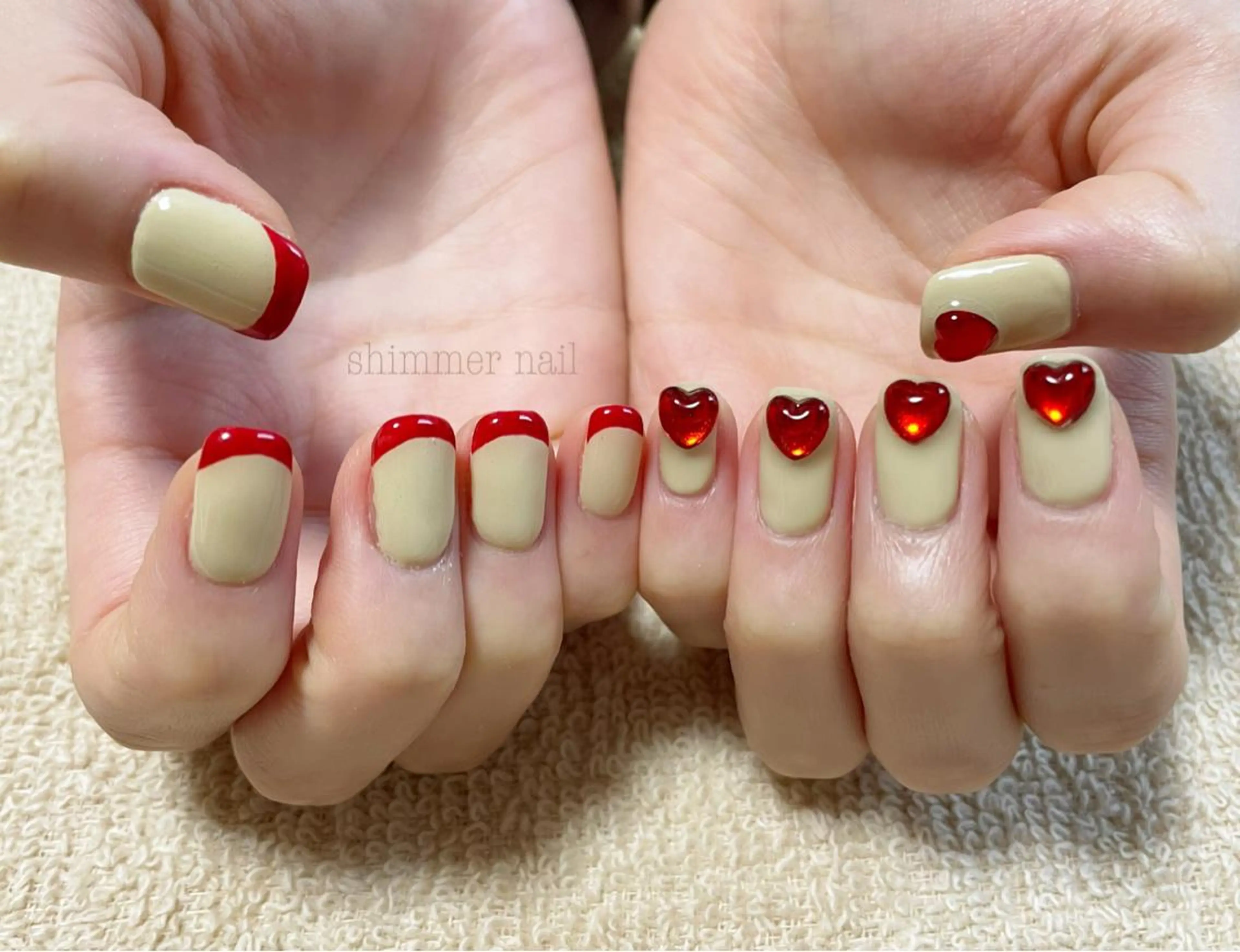 ネイル 持ち込み Shimmer Nail⋆*✩のネイルデザイン