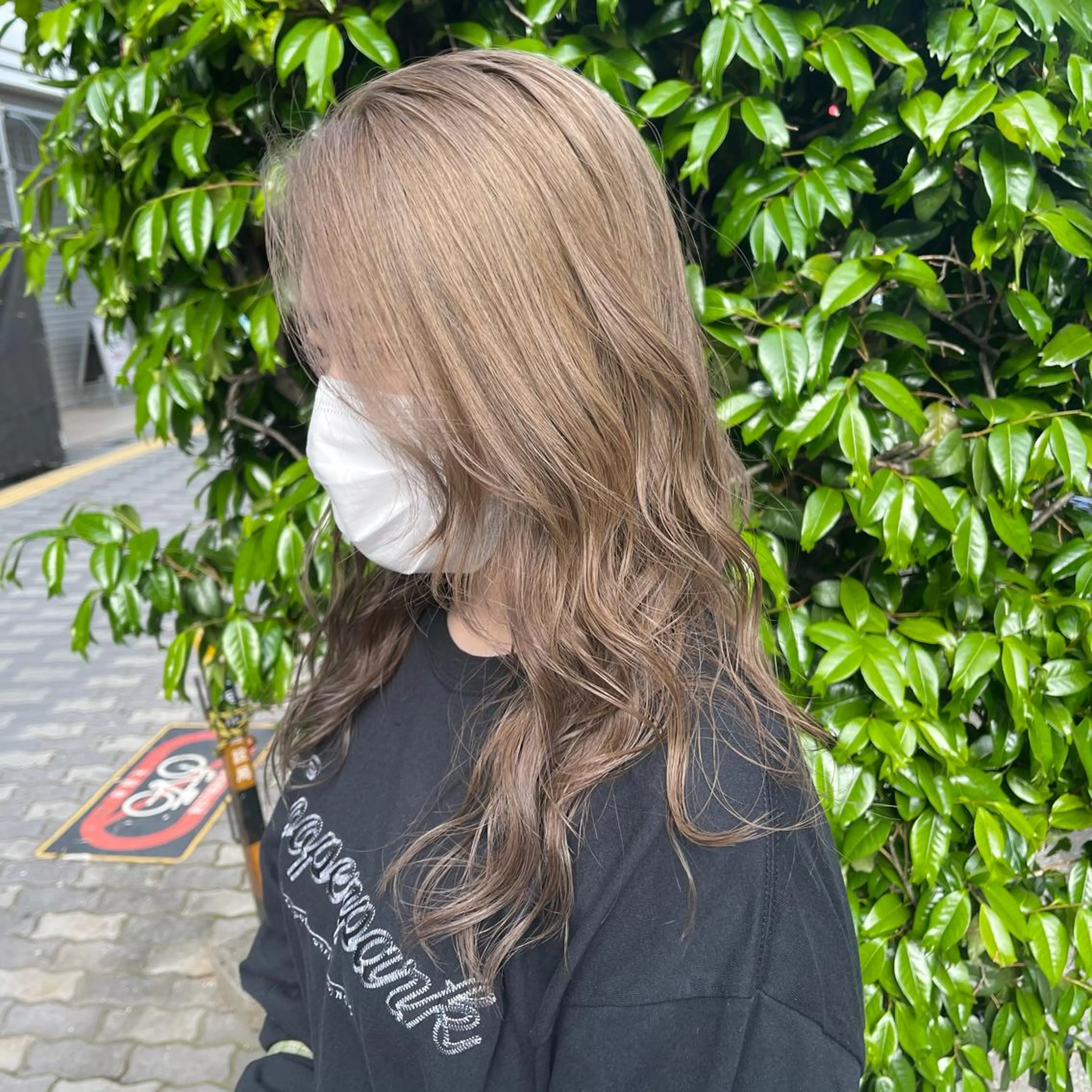 セミロング ワンホン/エクステ ケラチン/Kaitoのヘアスタイル