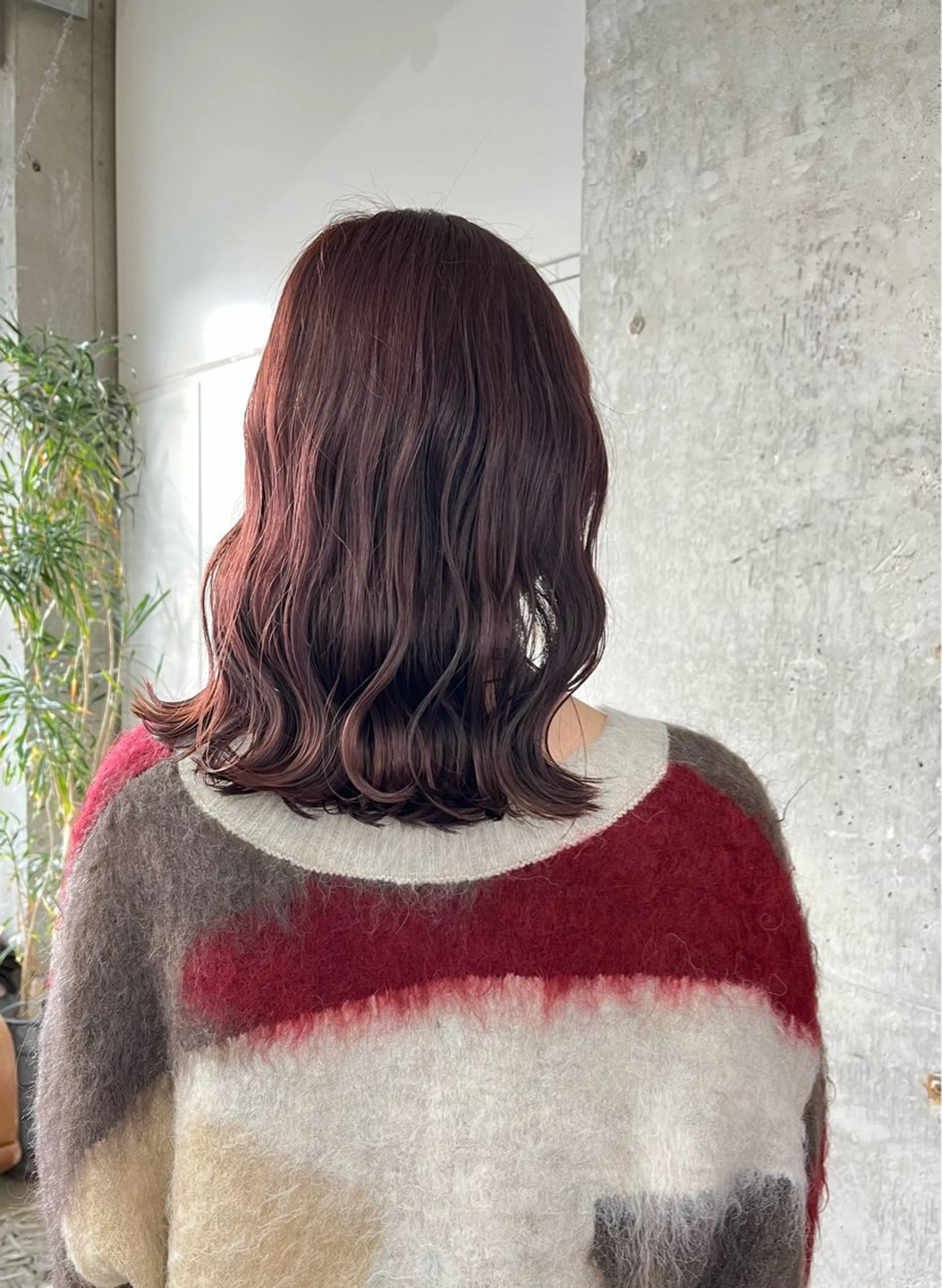 ミディアム カラー ベージュカラー ダブルカラー ピンクカラー ピンクベージュ 小木曽智美 /ボブ/ショートのヘアスタイル