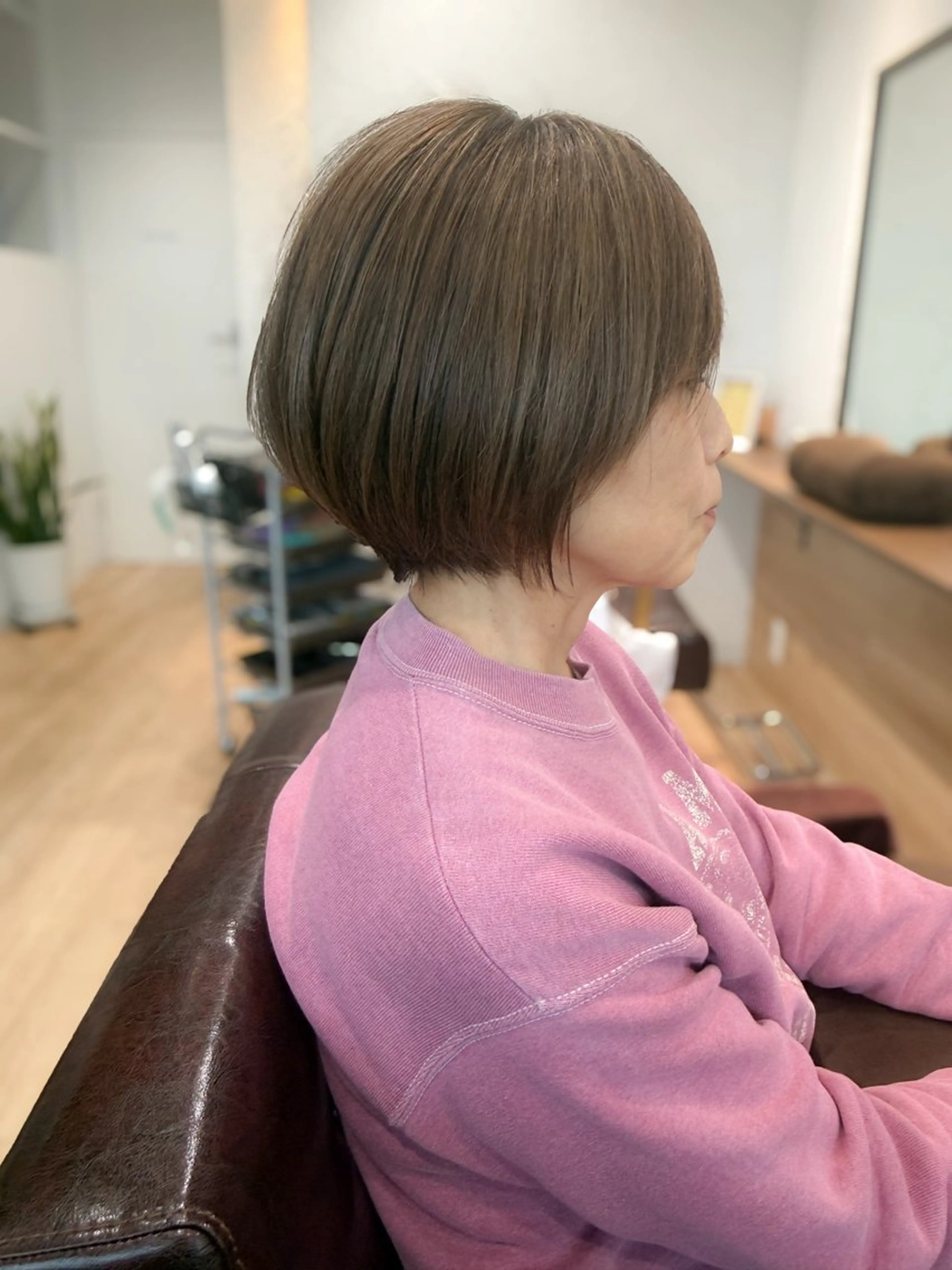 ショート 山田 有希のヘアスタイル